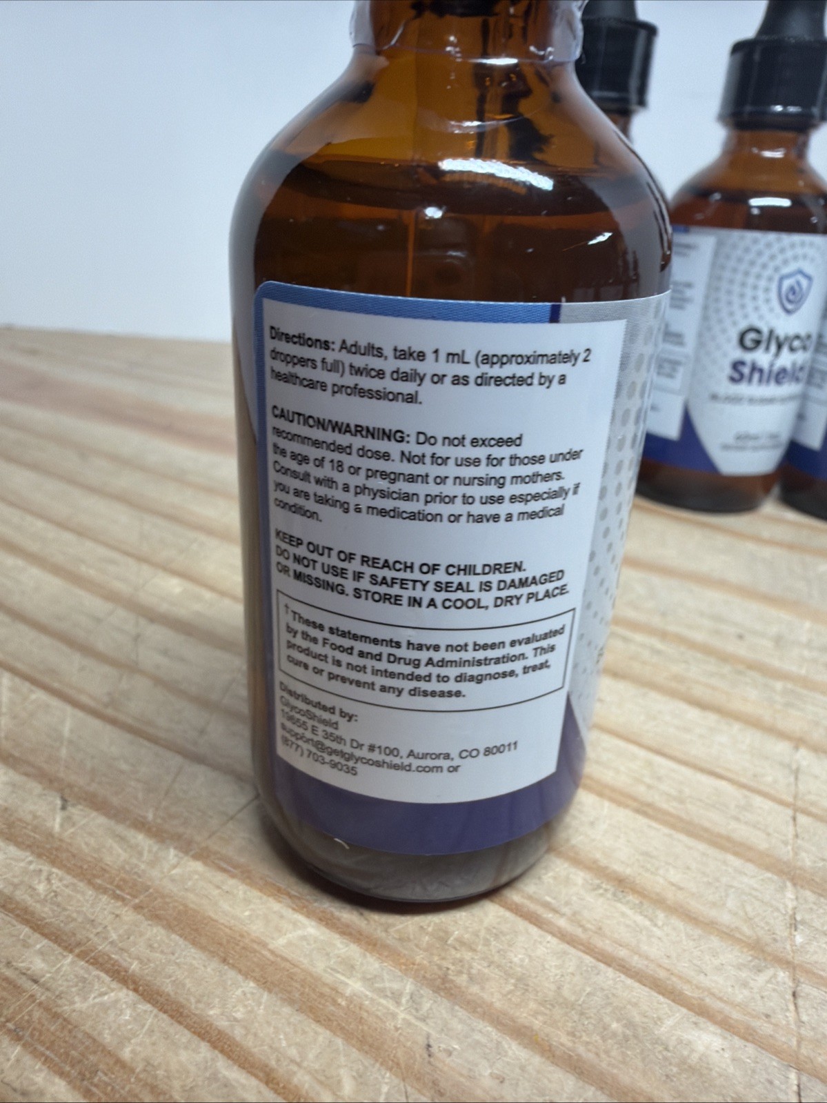 (5 Pack) Glyco Shield Blood Support Drops Advanced Vitamin Supplement