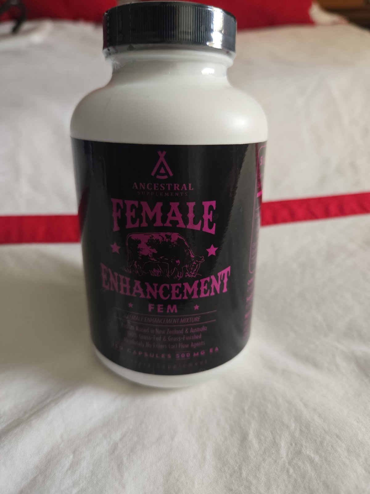 Ancestral Supplements Female Enhancement Fem Mixture 180 Capsules 500 mg – New