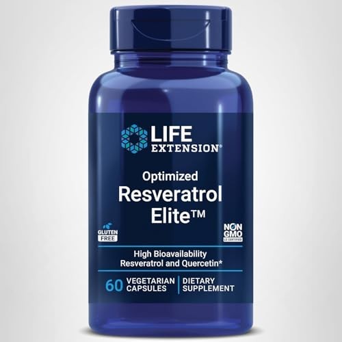 Optimized Resveratrol Elite, 60 Count (Pack of 1), Beige