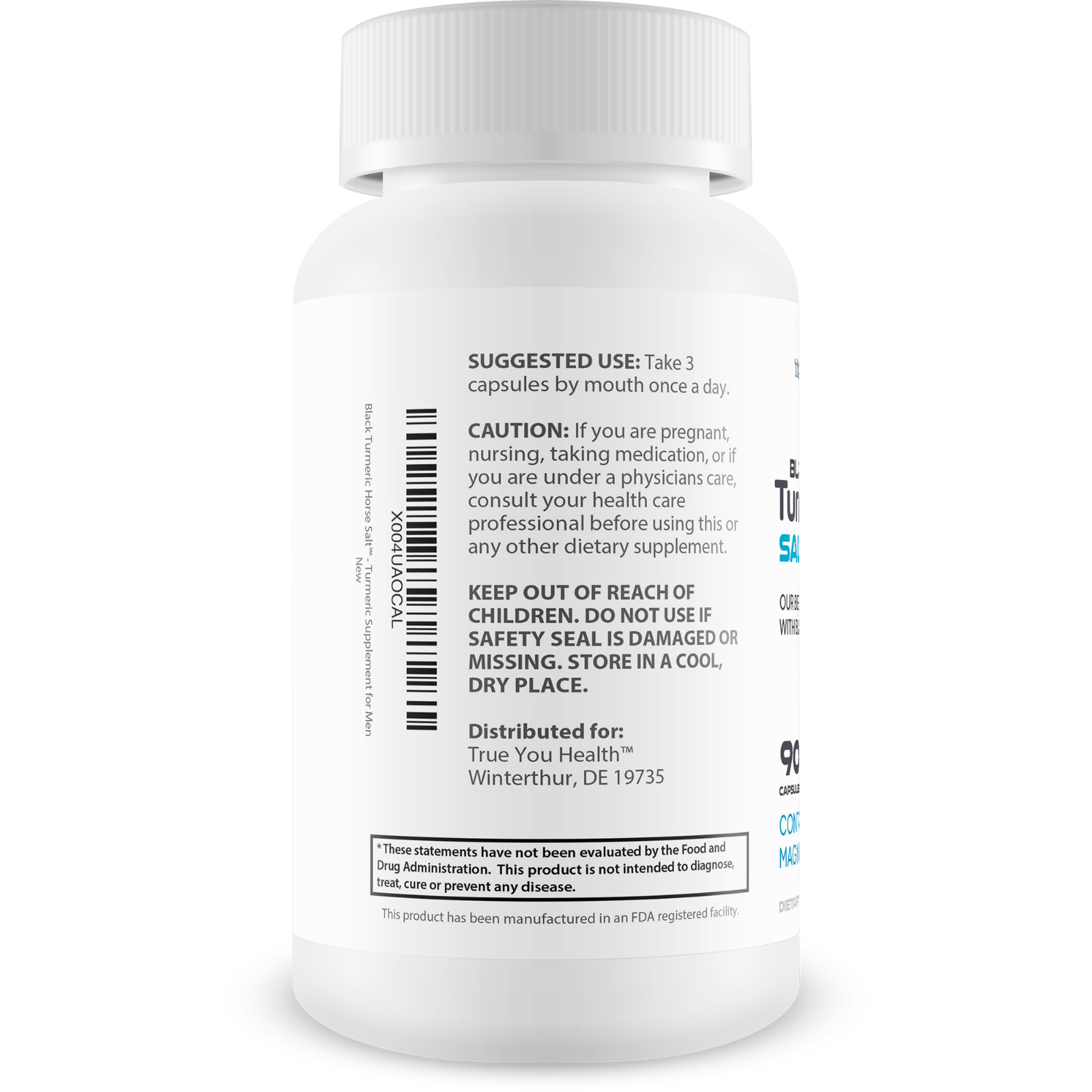Black Turmeric Horse Salt Trick – Our Best Turmeric with Black Pepper – Vitamins