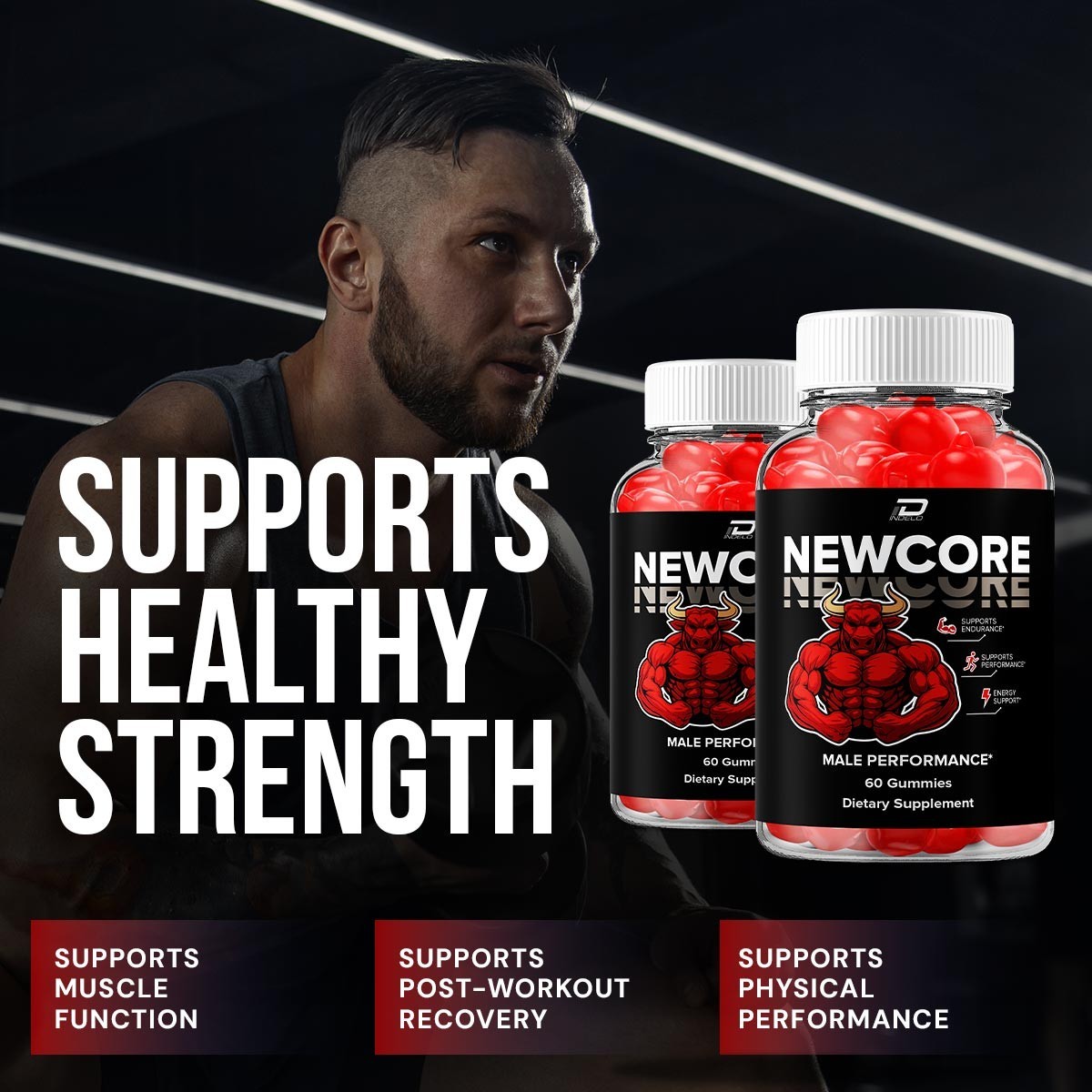 (1 Pack) Newcore Gummies for Men – New Core Male Gummy All-Natural Reviews