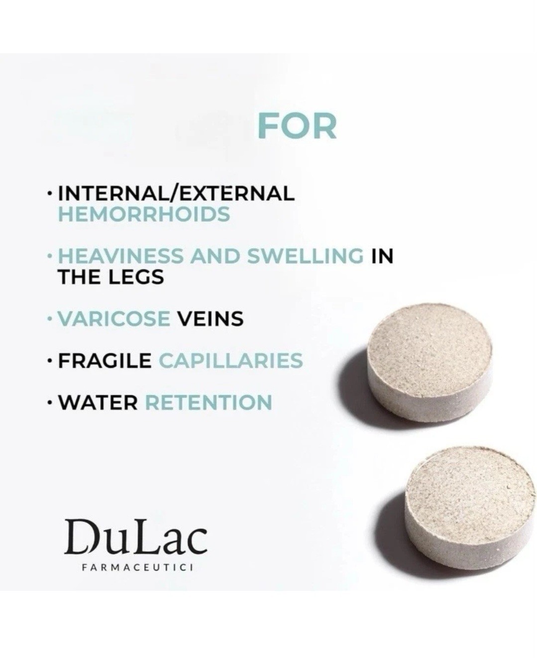 3pk Dulac Diosmin Expert Omniven 500 40 Tabs Leg Circulation Support EXP 01/2027