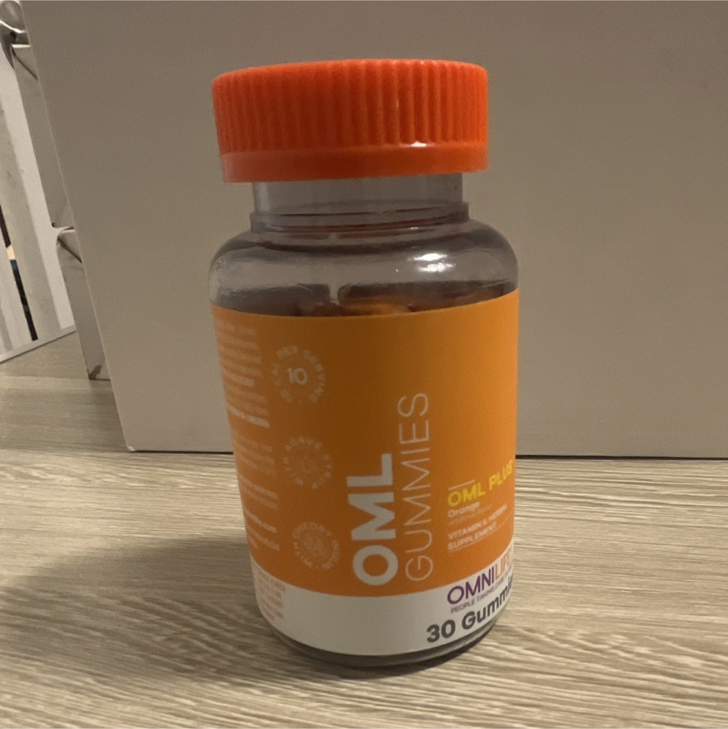 Omnilife Vitamin C B6 B12 Folic Acid Niacin Gummies Dietary Supplement 301pack