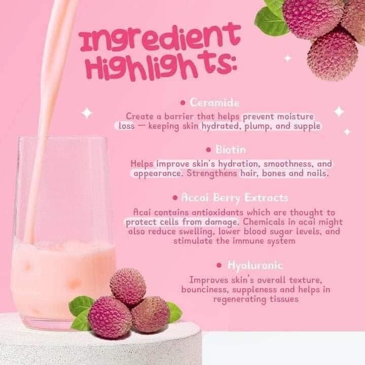Dear Face Beauty Milk Premium Japanese Lychee (Louise Beauty Box 🇺🇸)