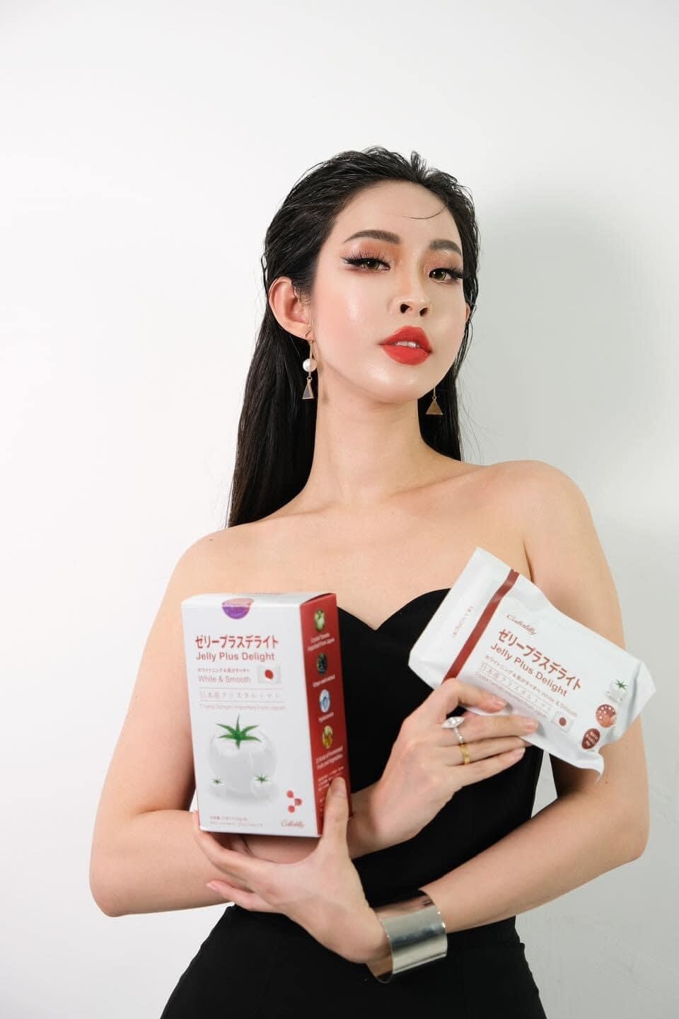 4 Box Callalilly Collagen Jelly Plus Crystal Tomato ចាហ៊ួយប៉េងបោះគ្រីស្តាល់