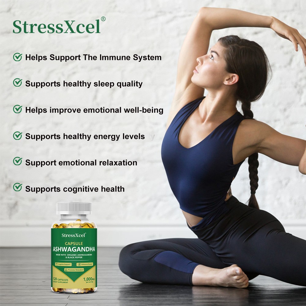Energy Boost Supplement Immune System Health Emotional Well Being 30-120 Softgel