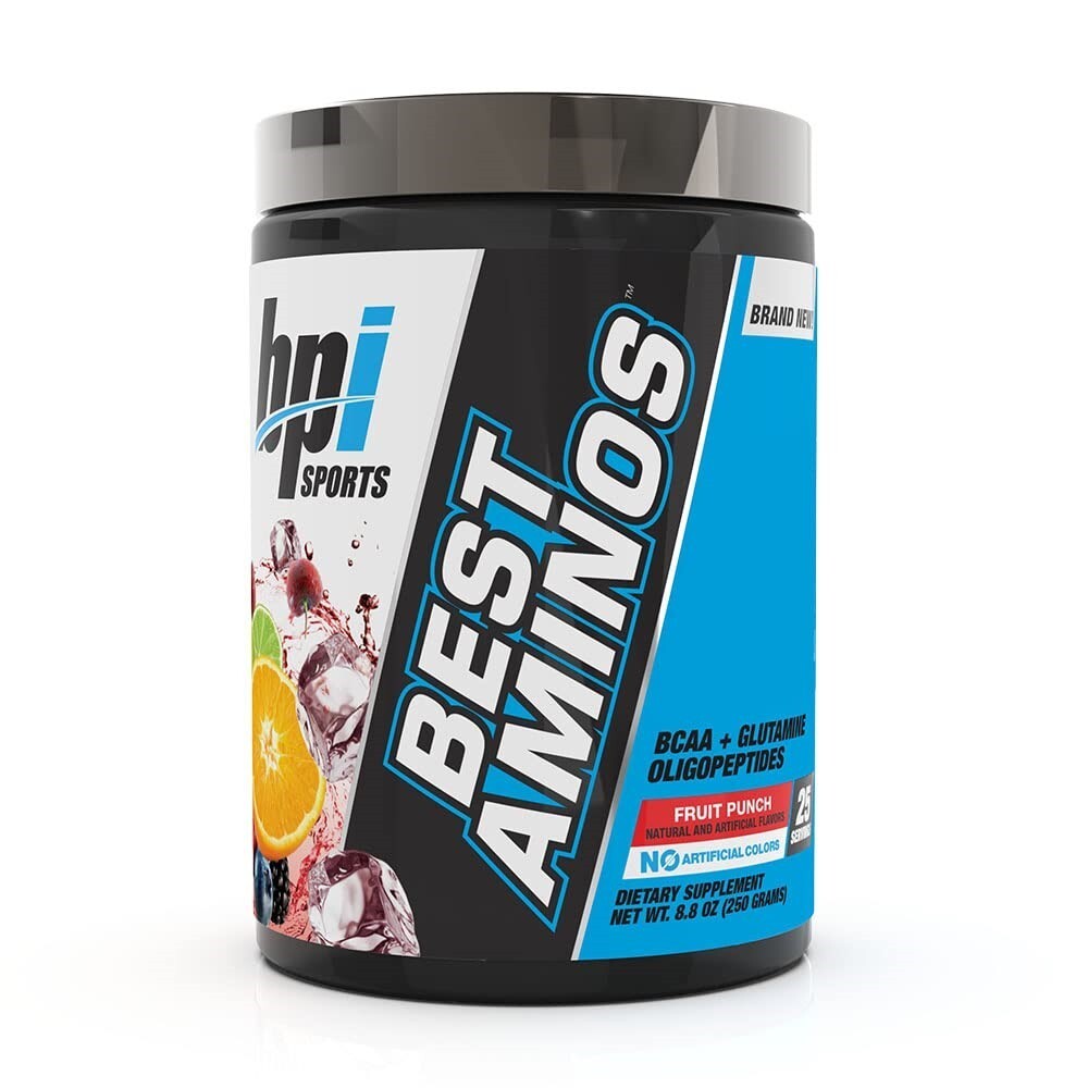 BPI Sports BEST AMINOS FRUIT PUNCH BEST BCAA PUMP – 25 Serv (5/25)