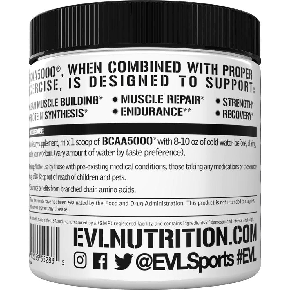 EVL Evlution Nutrition BCAA 5000 Cherry Limeade 30 Servings New Sealed