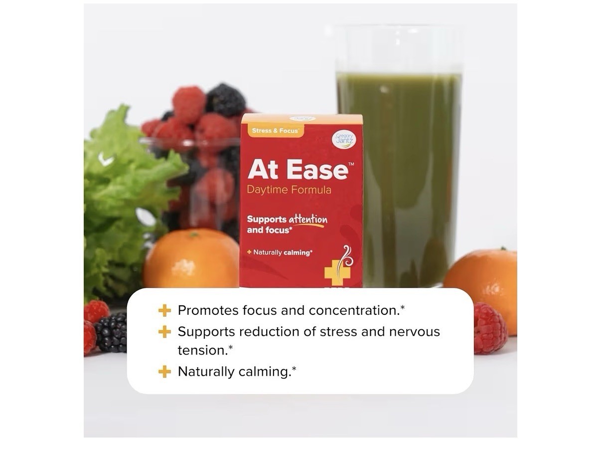 Redd Remedies True Ease Daytime Supports Attention Focus Naturally Calming 80cap