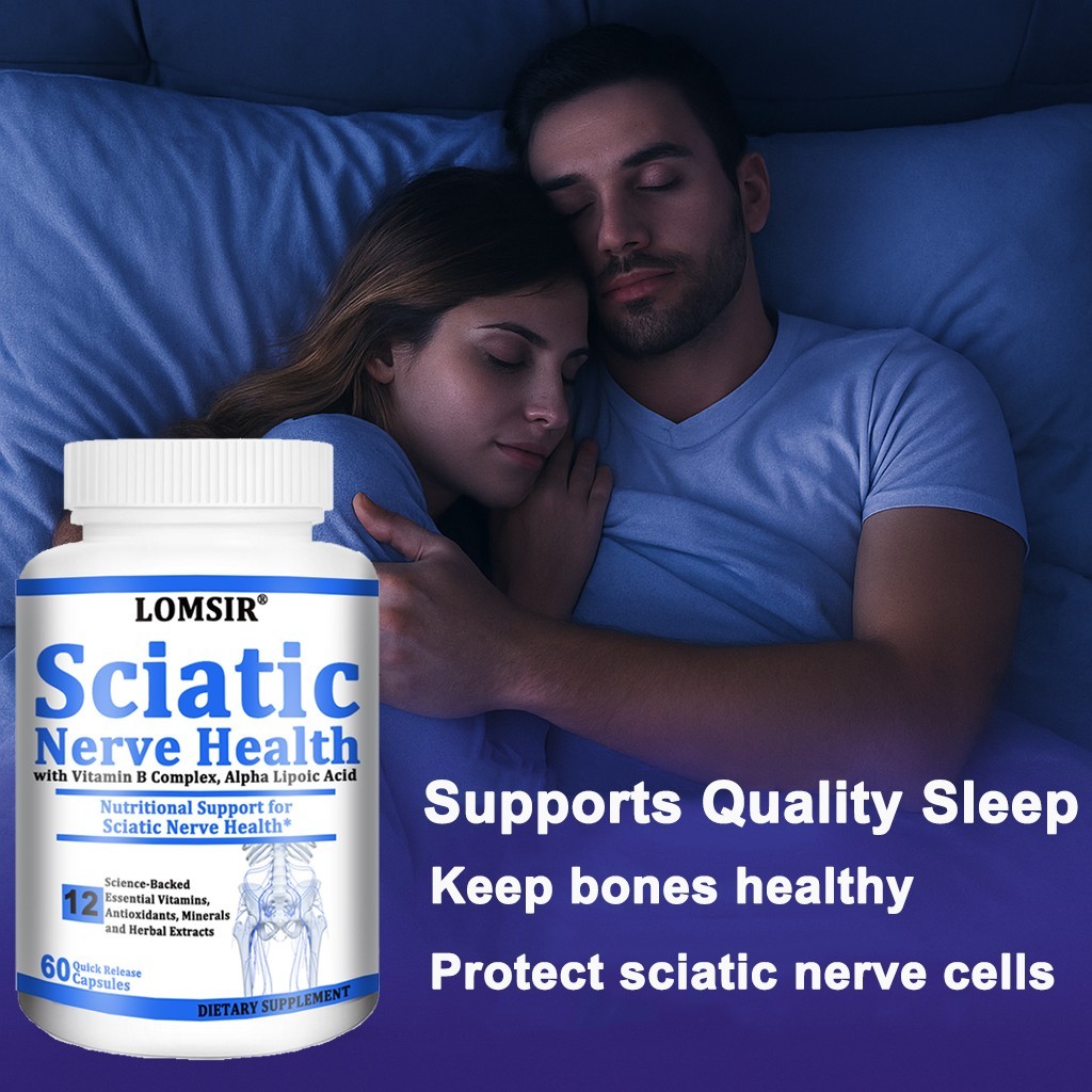 Sciatic Nerve Health Support Supplement – Alpha Lipoic Acid 300mg – 60 Capsules