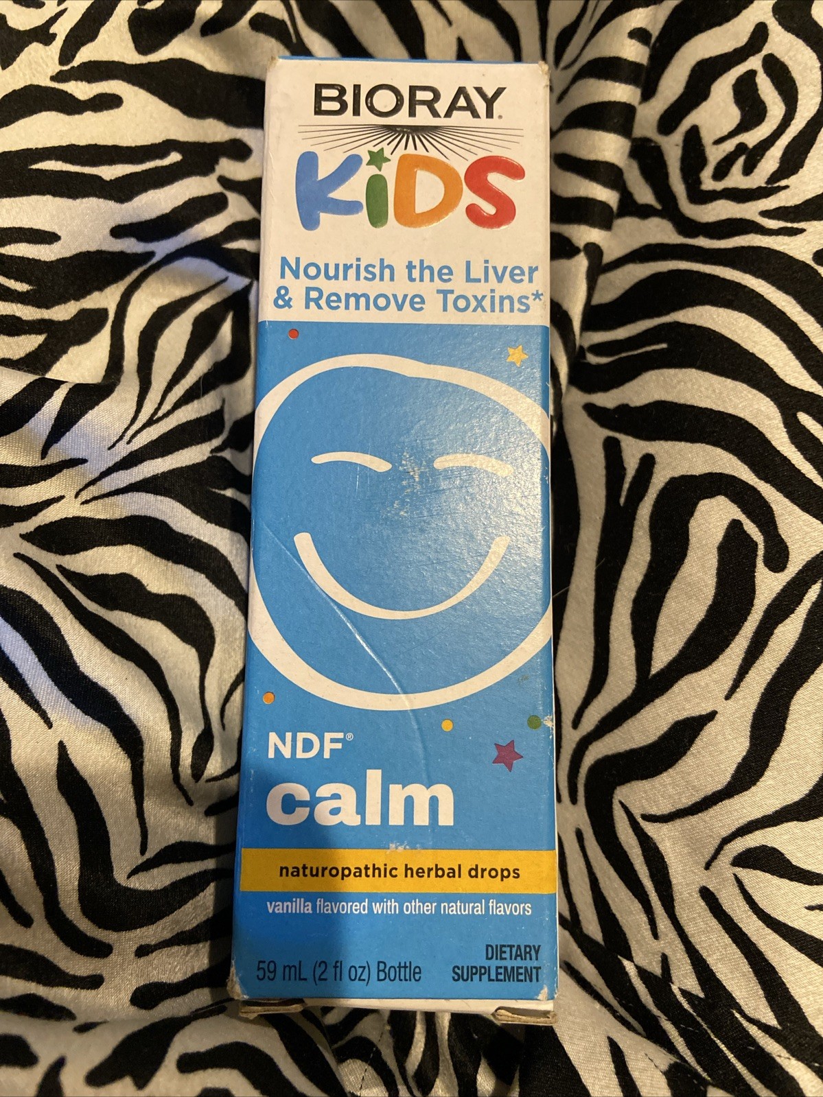 Kids, NDF Calm, Vanilla, 2 fl oz (60 ml)