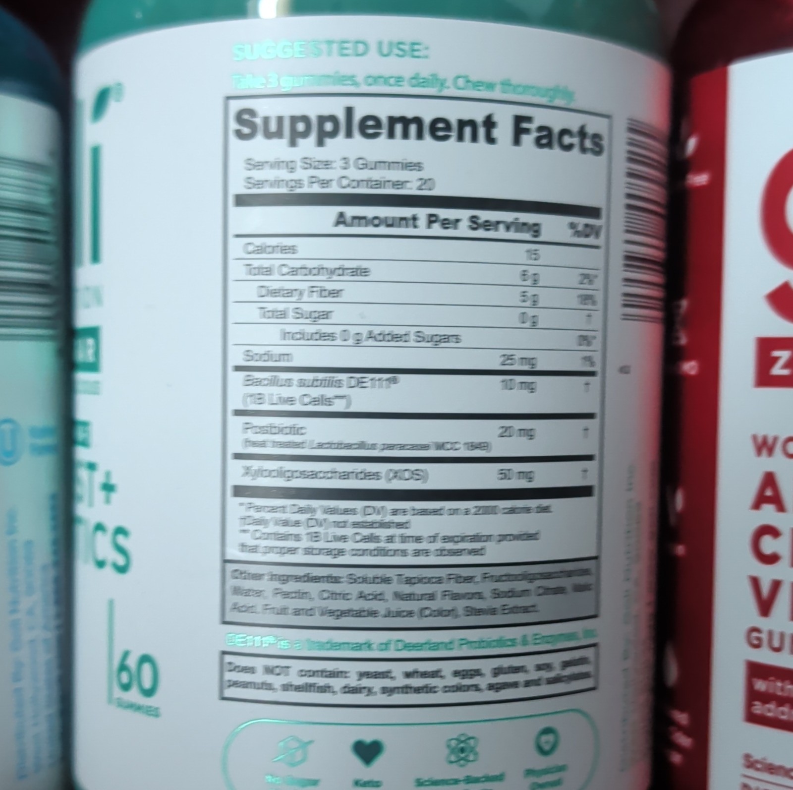 Goli Zero Sugar Trio – 180 count