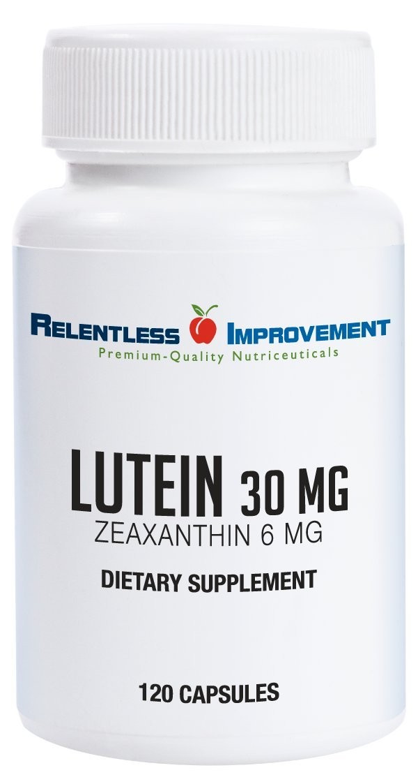 Relentless Improvement High Potency 30mg Lutein Plus 120 Count (Pack of 1)