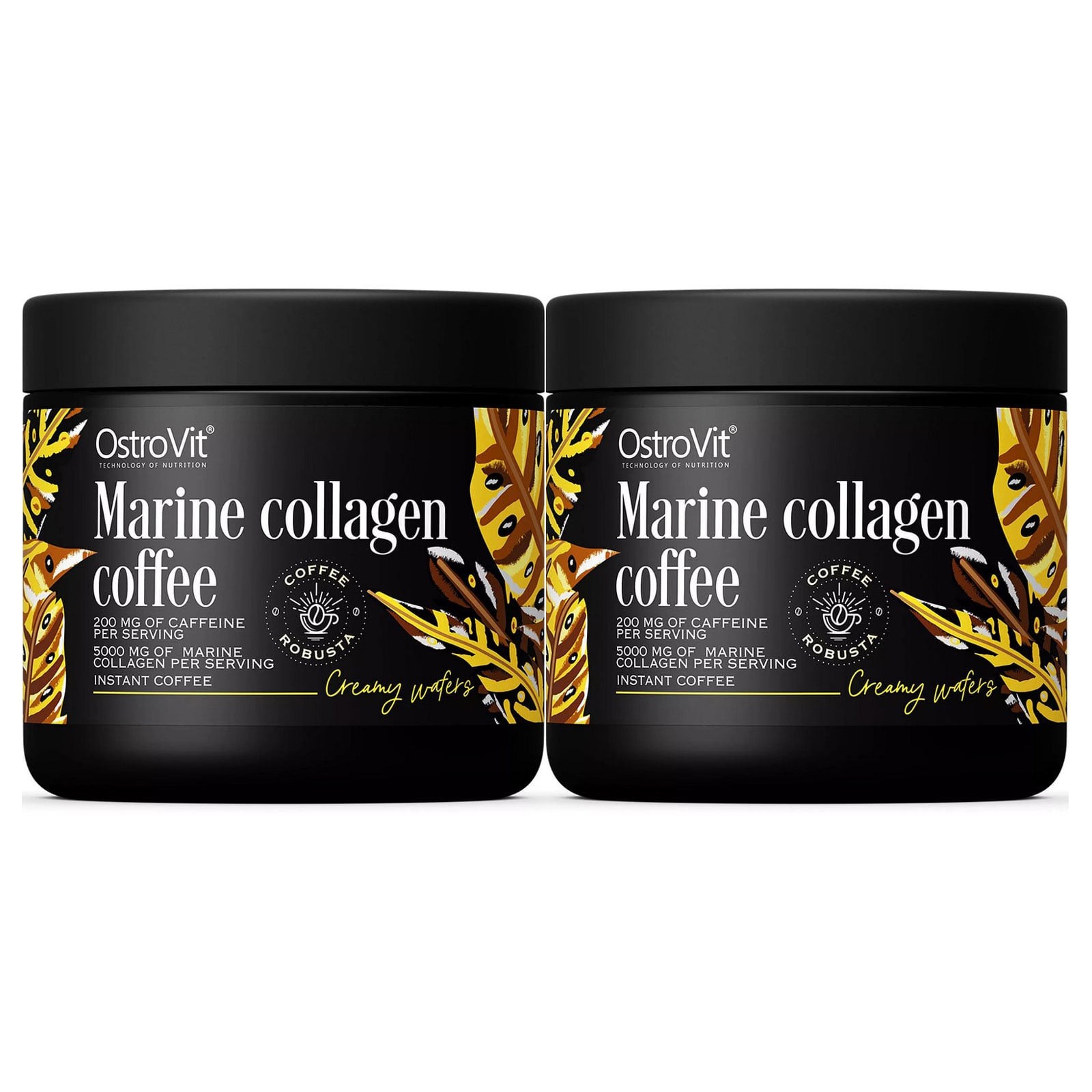 MARINE COLLAGEN COFFEE – 150g – 200 mg caffeine – collagen, top skin condition