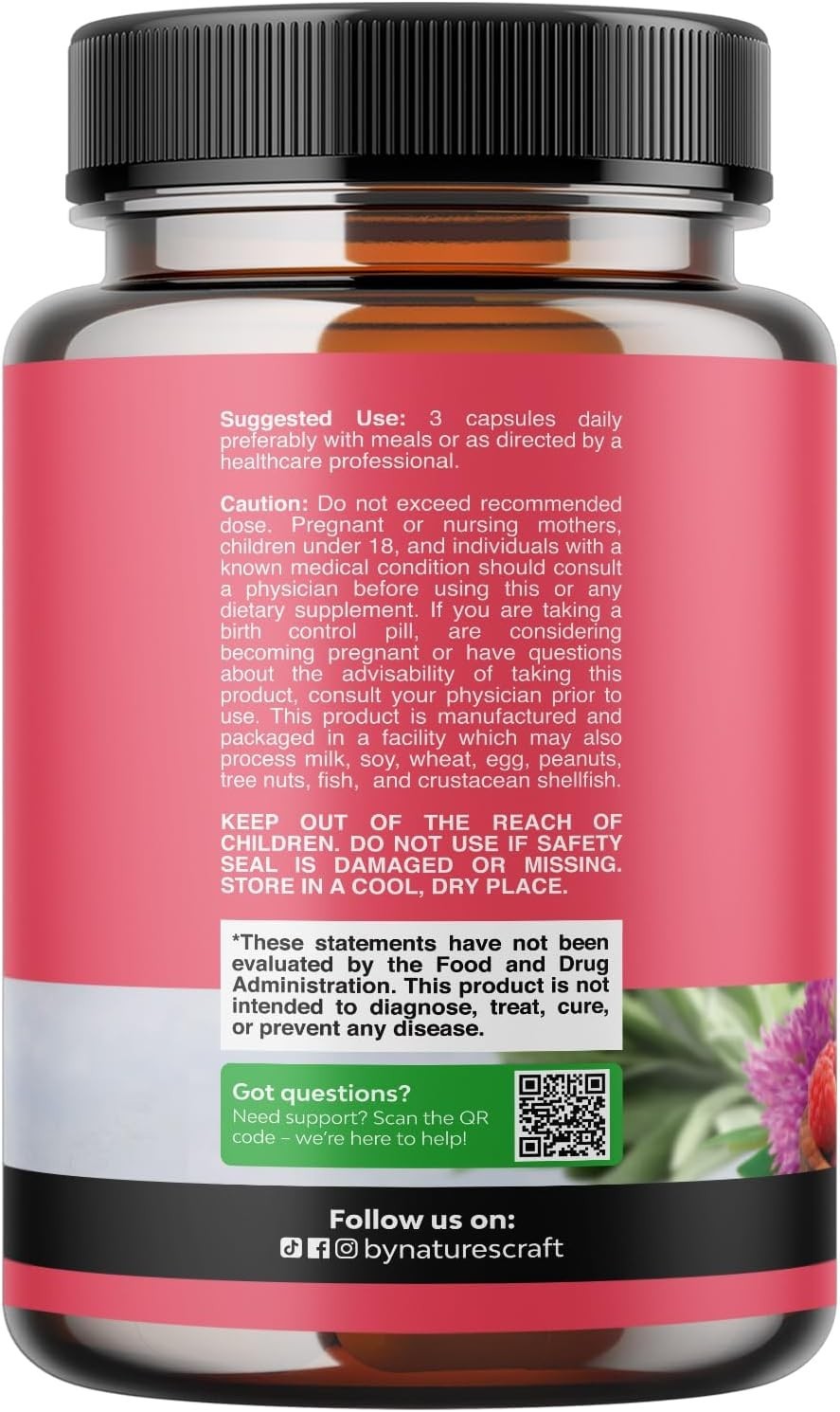 Complete Herbal Menopause Supplement for Women – Hormone Balance 90ct