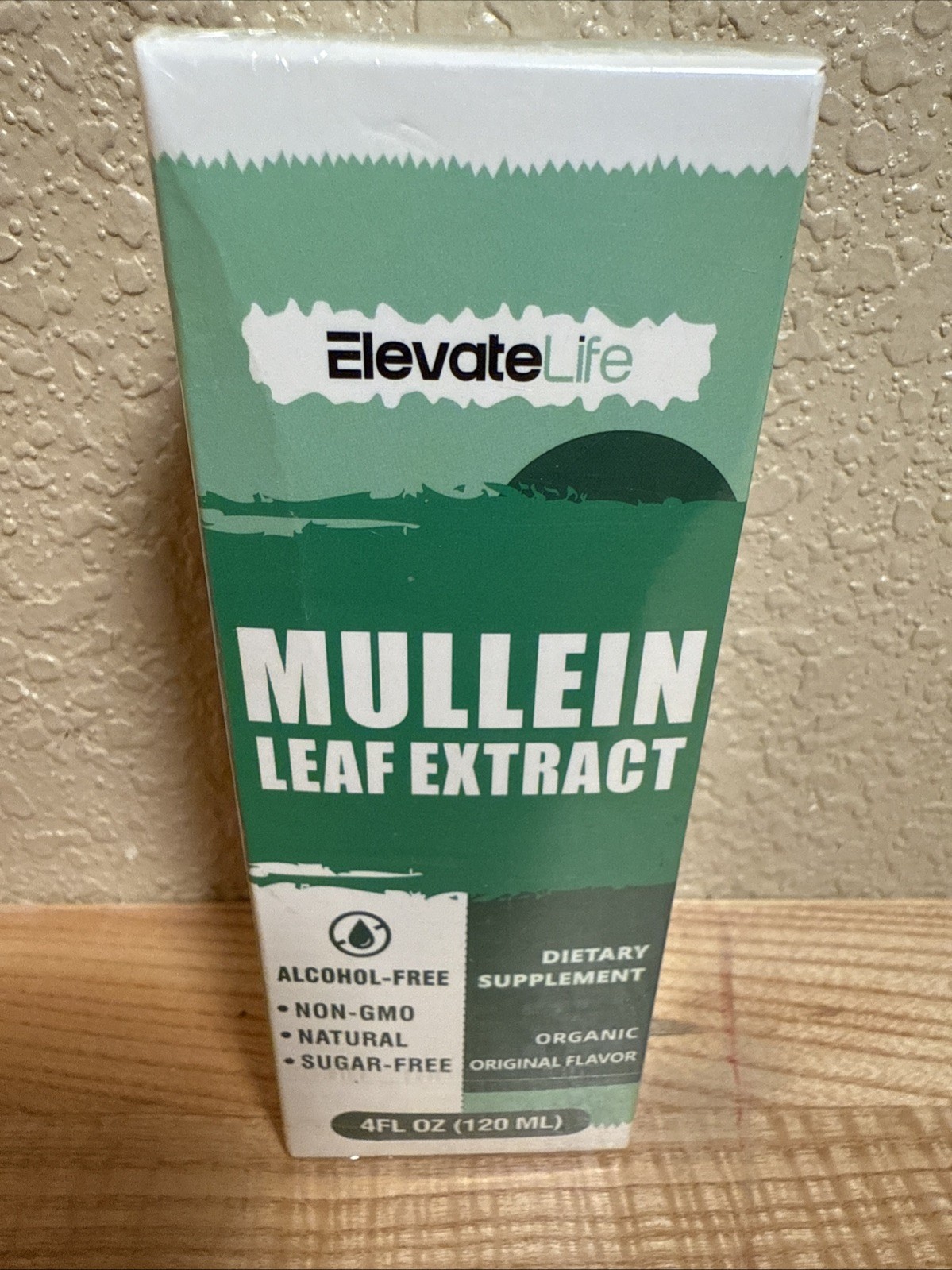 Elevate Life Mullein Leaf Extract Dietary Supplement Organic 4 Fl Oz