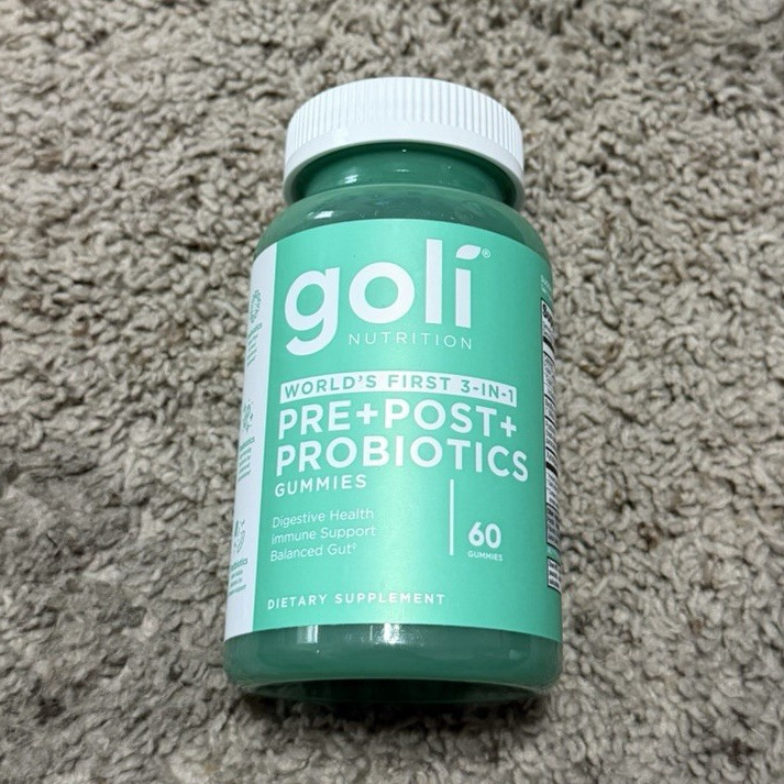 Goli Nutrition Pre+Post Probiotics Gummies Digestive Support 60ct Adult