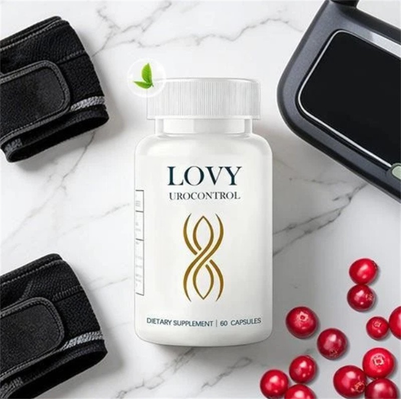 2X Lovy Urocontrol Capsules, Bladder Health Supplement, Maximum Strength Formula