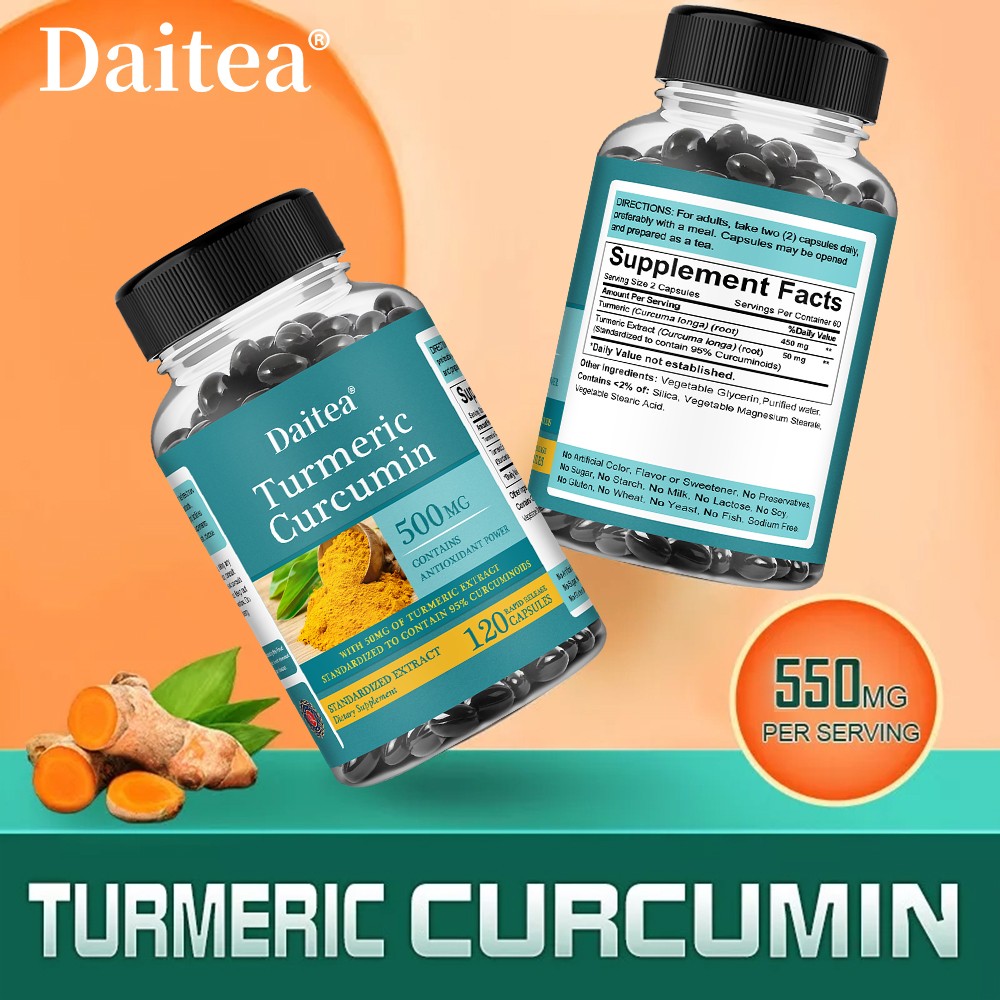 Turmeric Curcumin Supplement,with Turmeric(root)450 mg,Joint Health & Mobility