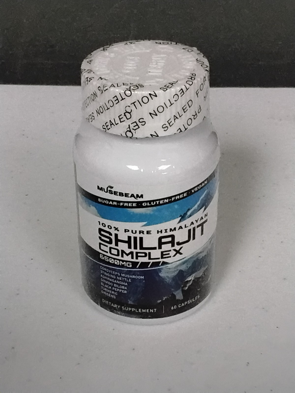 NEW & SEALED! 100% Pure Himalayan Shilajit Complex by Musebeam EXP. 06/2026