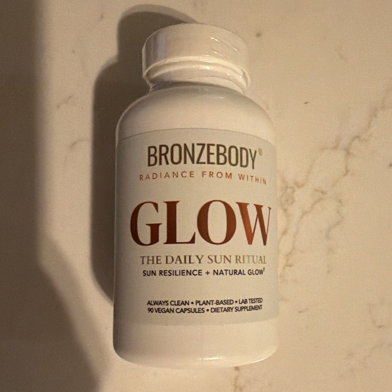 BronzeBody Glow Daily Sun Ritual, 90 Vegan Caps 01/2028