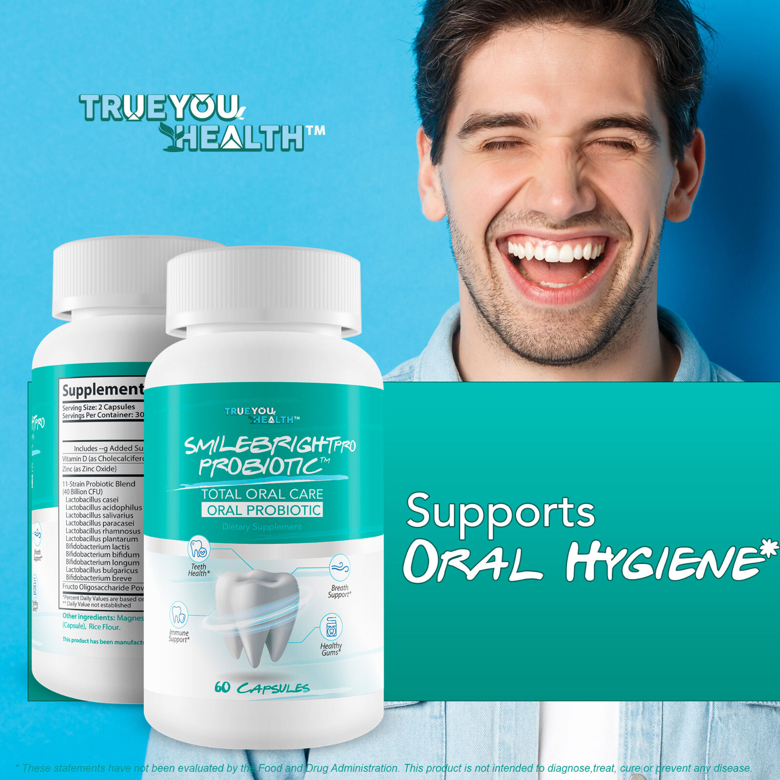 Smile Bright Pro – Our Best Total Oral Care Oral Probiotic
