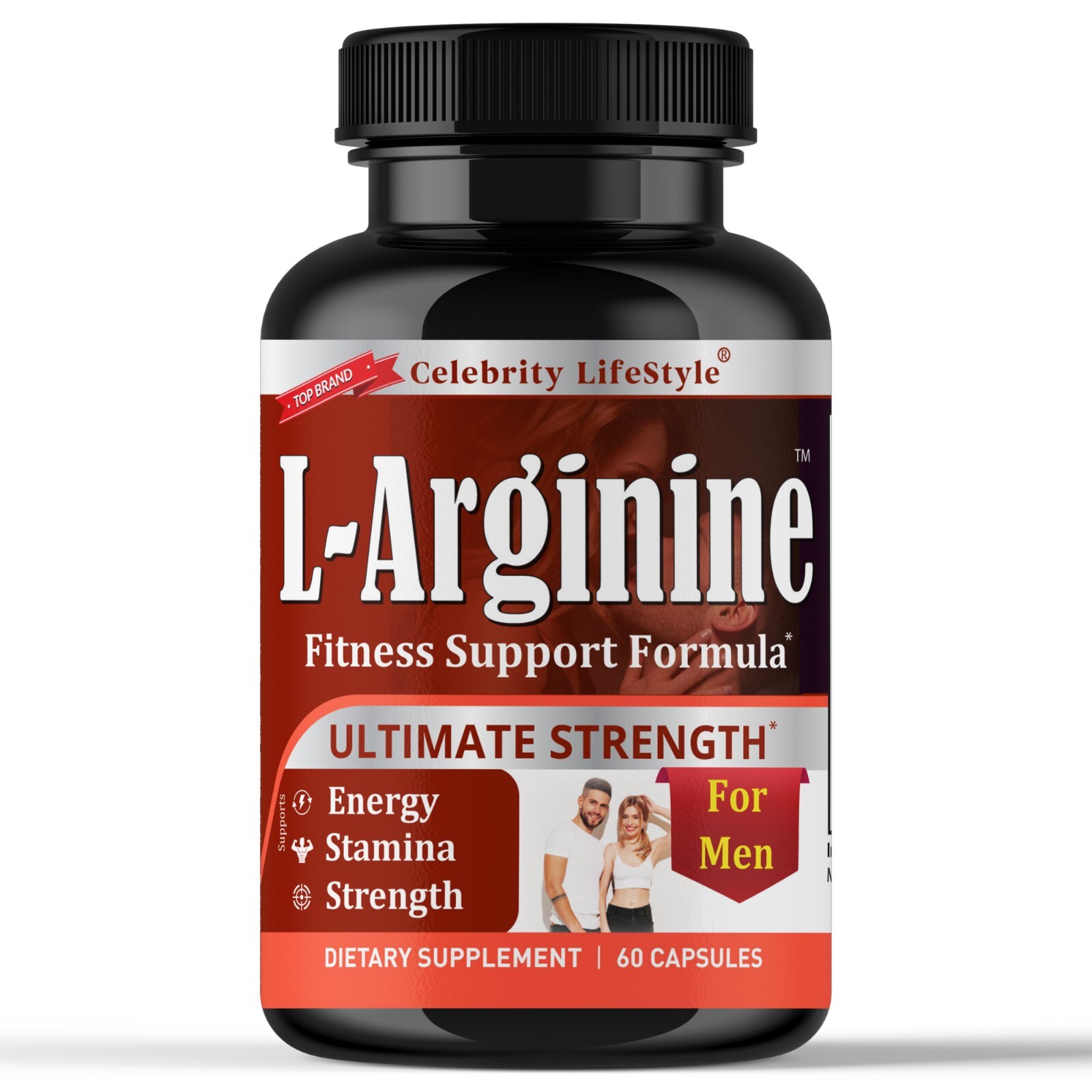 L-Arginine Supplement for Enhanced Performance, Testosterone Support- 02/02/2026