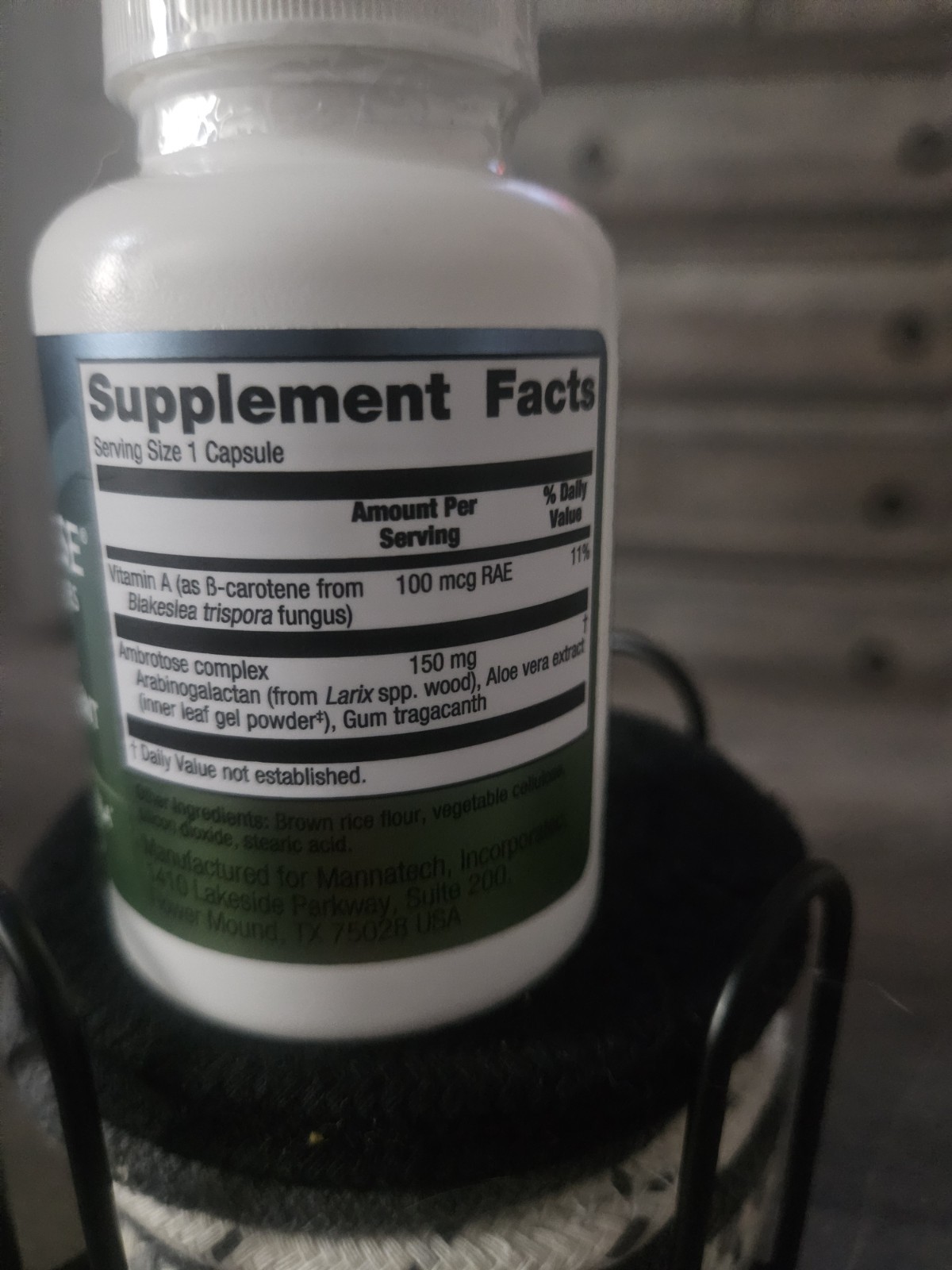 Mannatech Ambrotose Complex Immune Support Dietary Supplement Capsules 60
