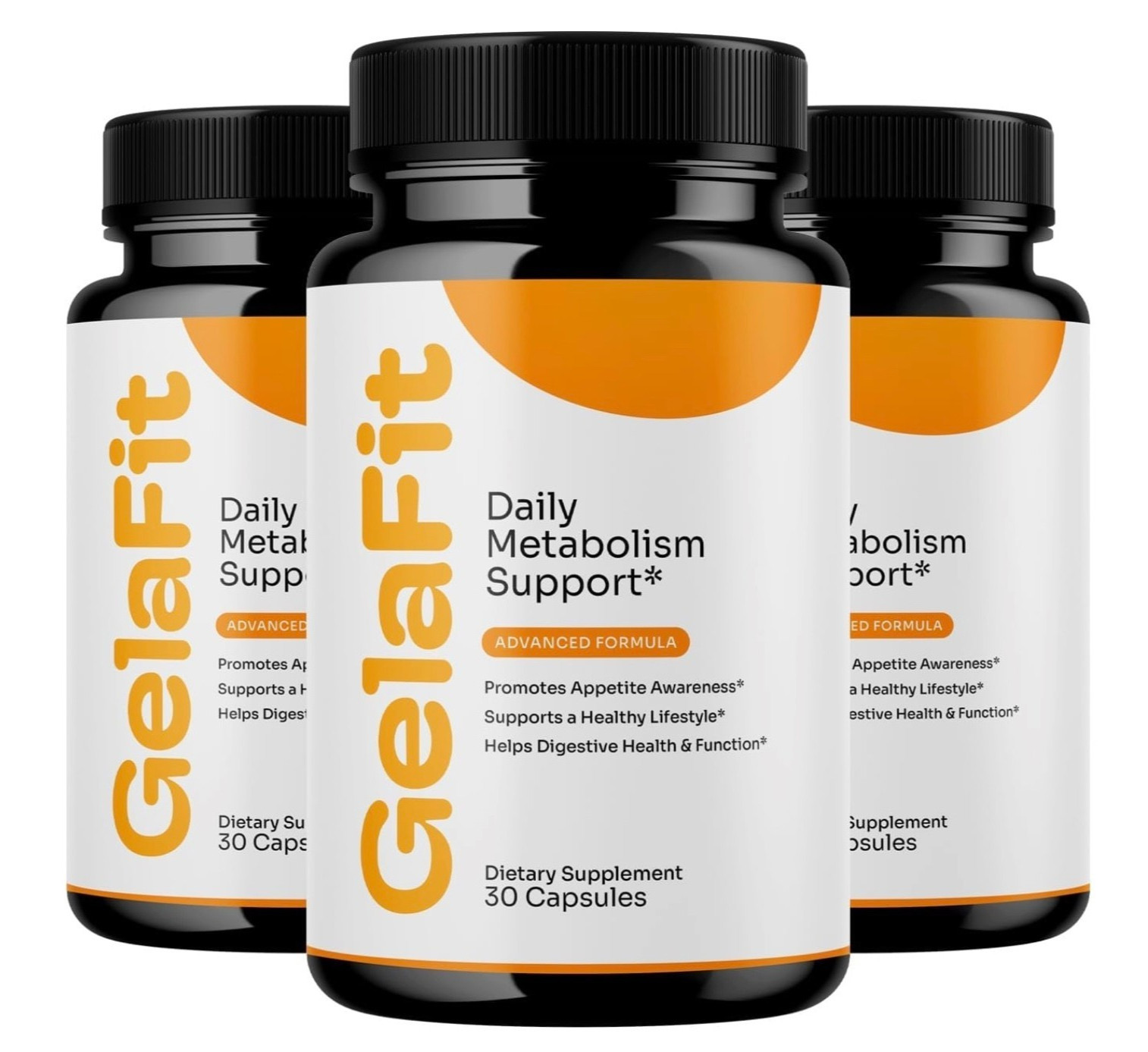 Gelafit, Gela Fit Daily Metabolism Support for Weight Assistance 3 Pack 180CT