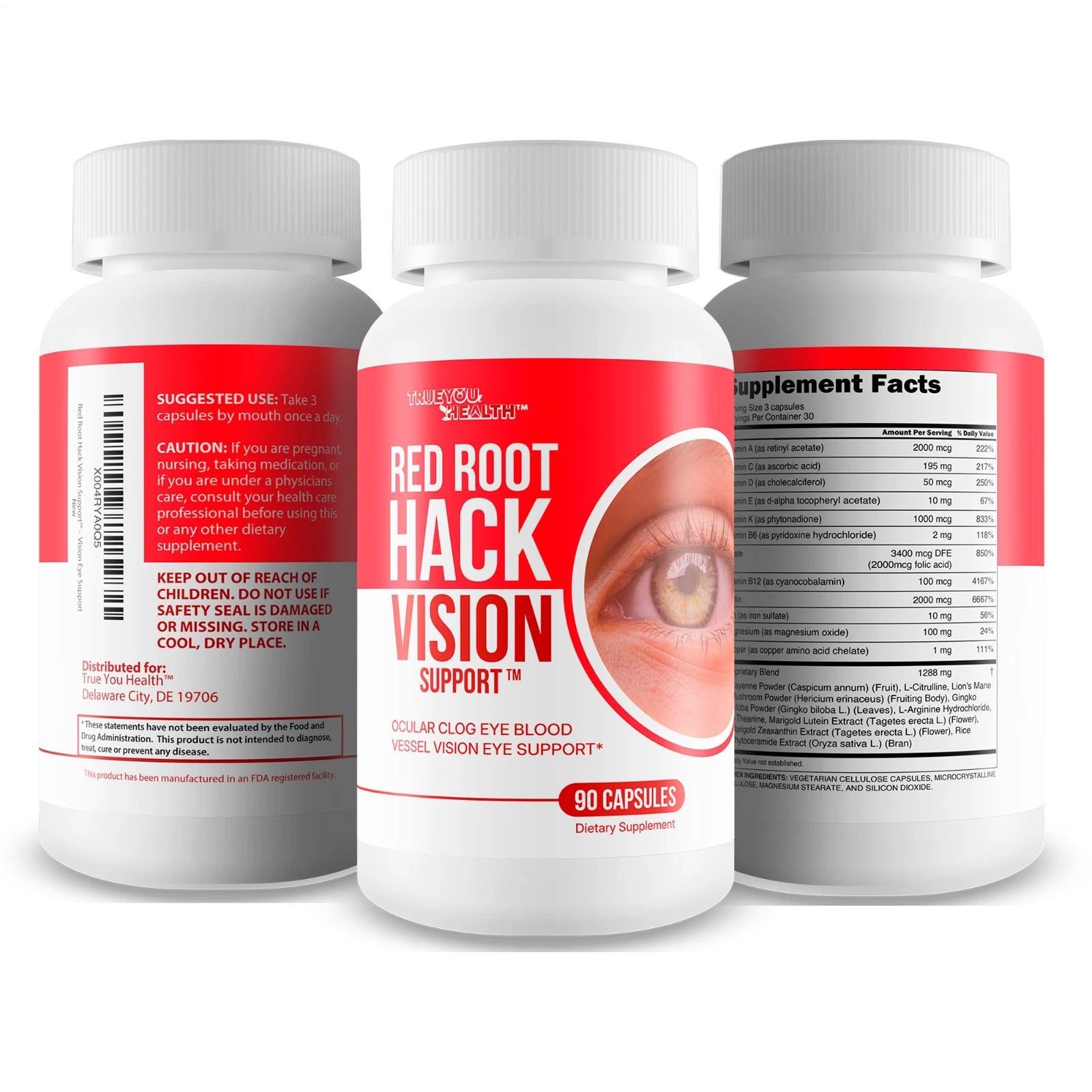 Red Root Hack Vision Supplement – Our Best Eye Pills For Ocular Clog & Vision