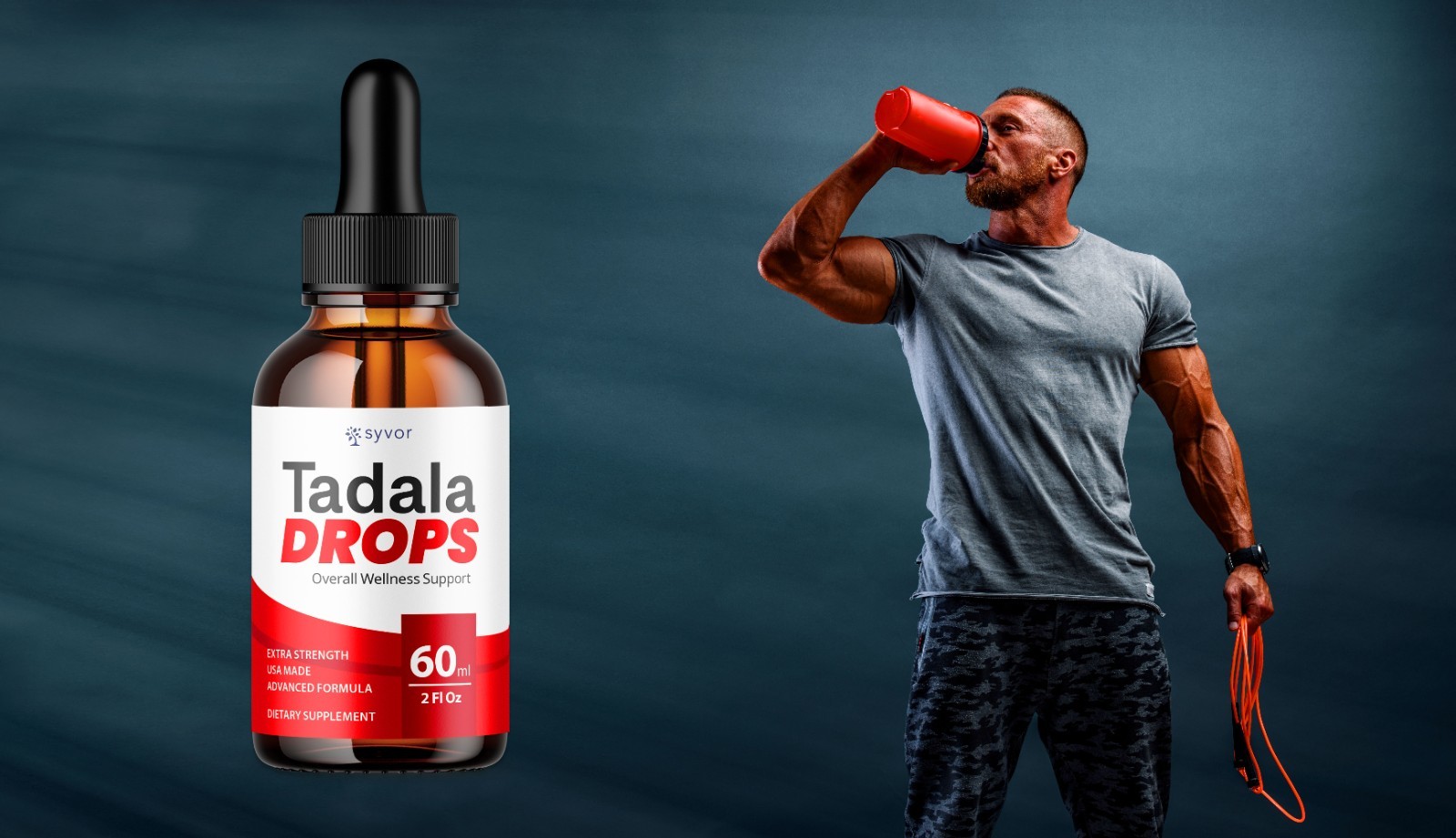 (5 Pack) Tadala Male Support Drops Advanced Vitamin Tadala Supplemen 150 Serving
