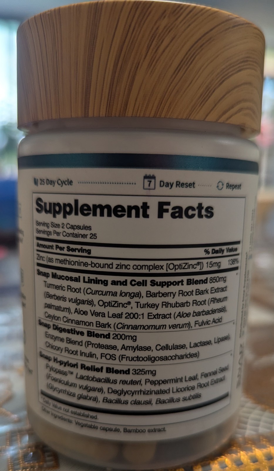 SNAP Gut Health Digestive + Bloating Support Turmeric Aloe 50 Caps Exp 09/2028