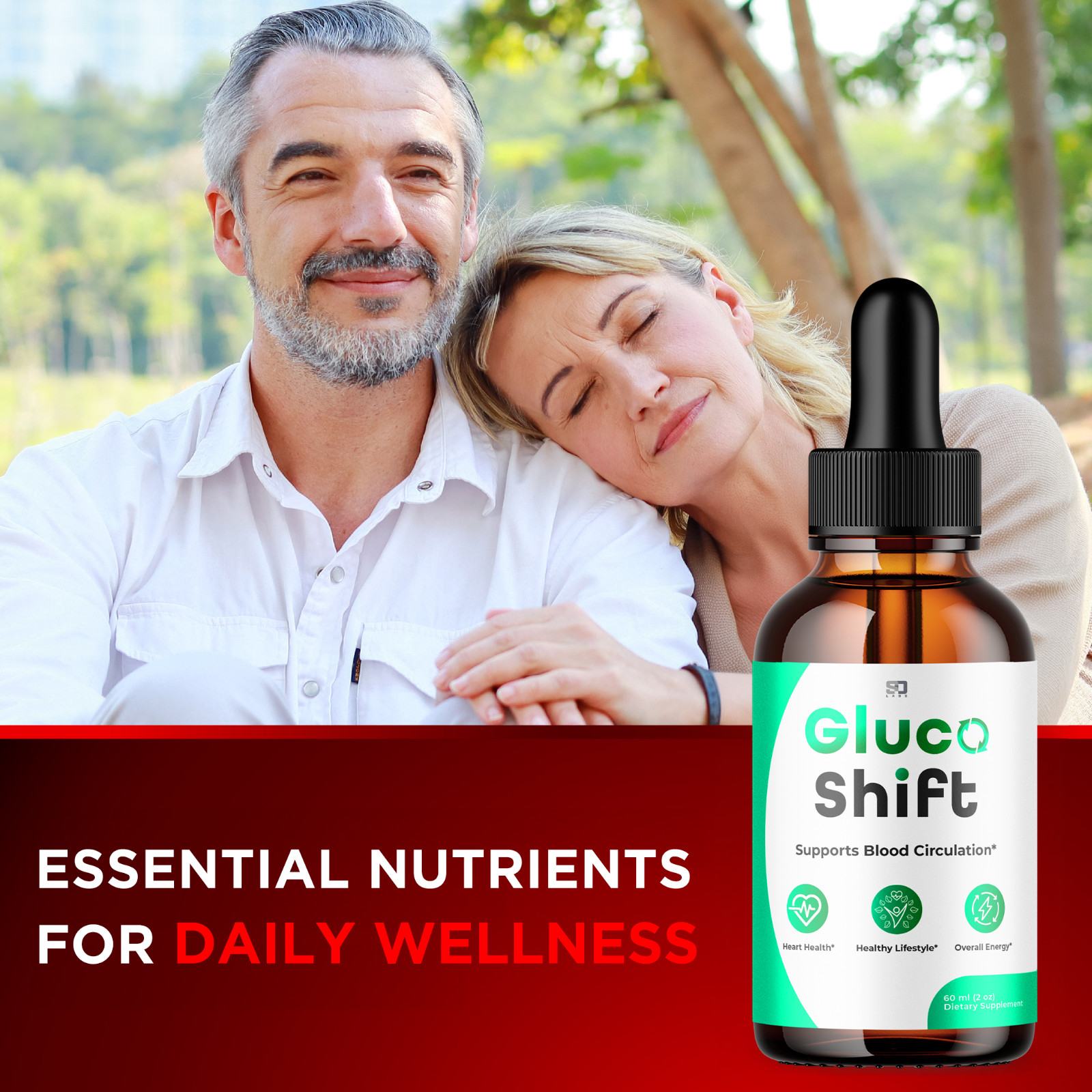 Gluco Shift Blood Drops – Supports Blood Health & Balanced Lifestyle – 3 Pack