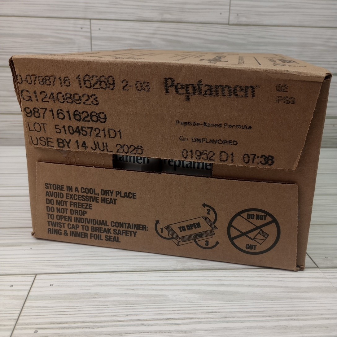 Nestle Peptamen 1.5 Unflavored Nutrition 24 ct Use By 14 JUL 2026 1 Case
