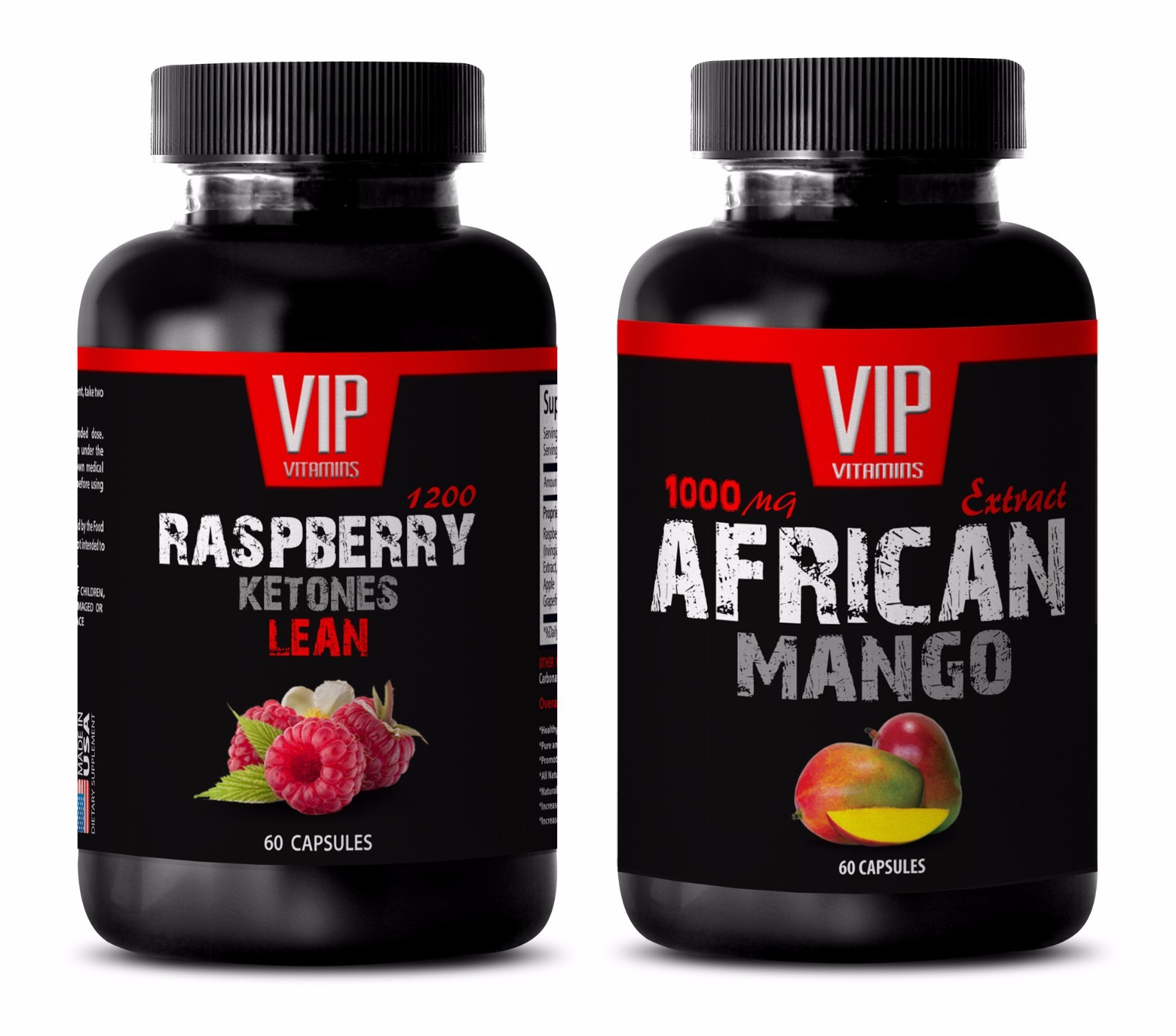 Fat burner – RASPBERRY KETONES – AFRICAN MANGO COMBO – african mango