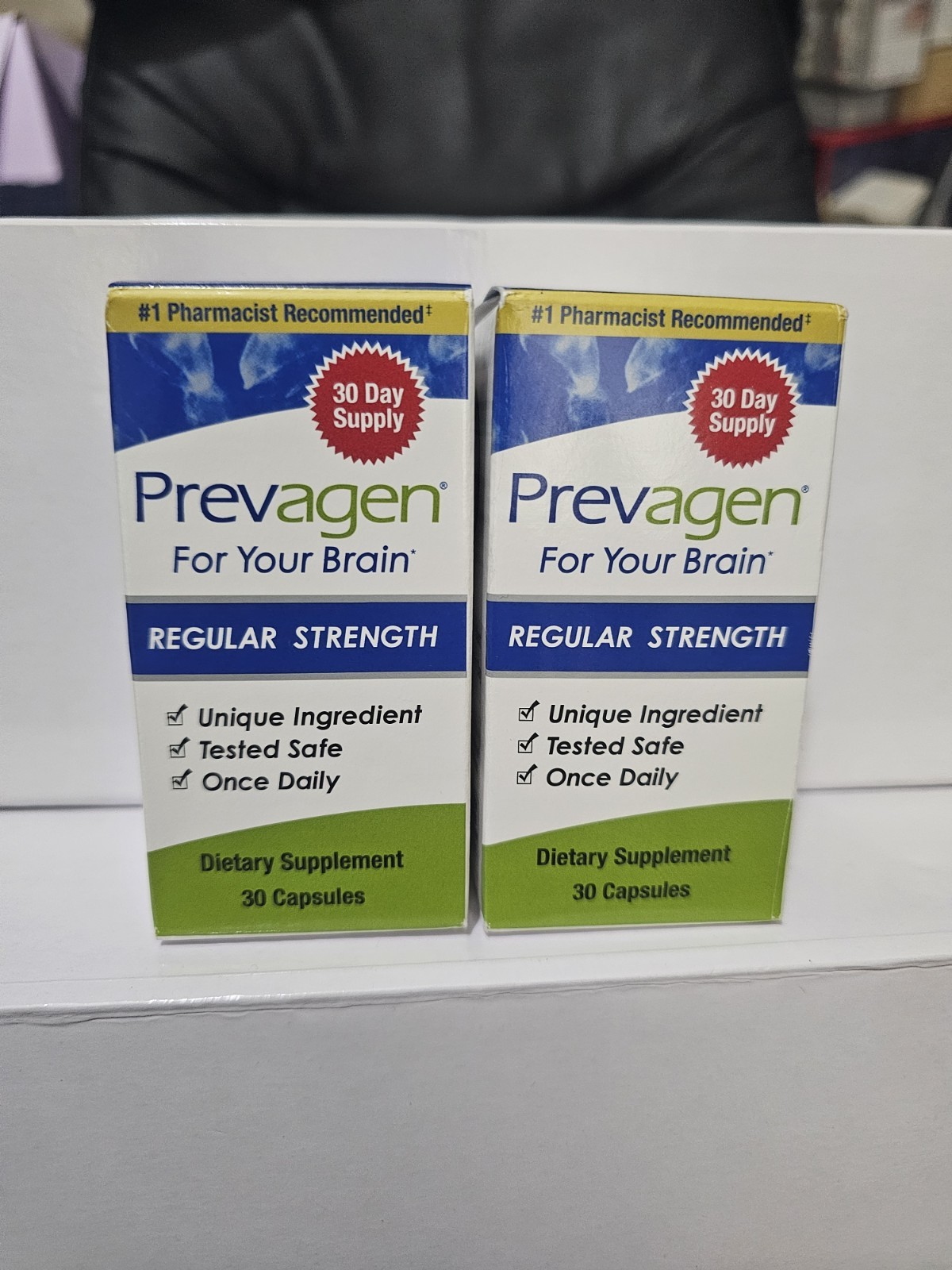 Prevagen Regular Strength 10mg Capsules – 30 Count – 2 Box (60-Day Supply) NEW!