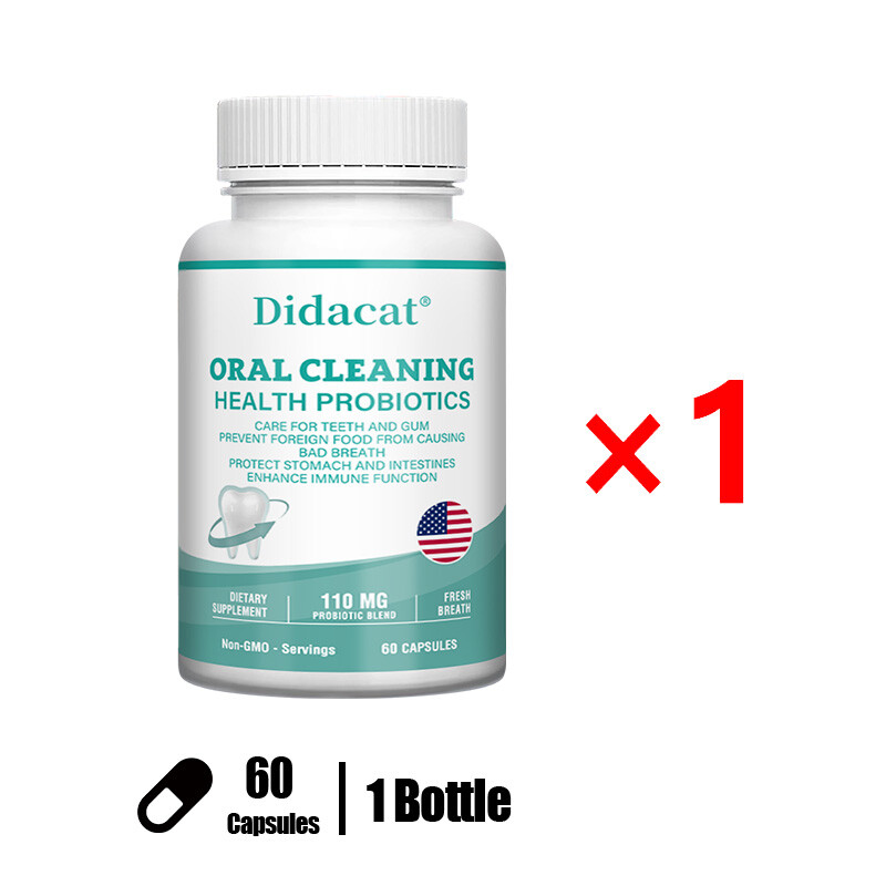 Oral Cleaning Health Probiotics Capsules – Care Teeth & Gum,Prevent Bad Breath