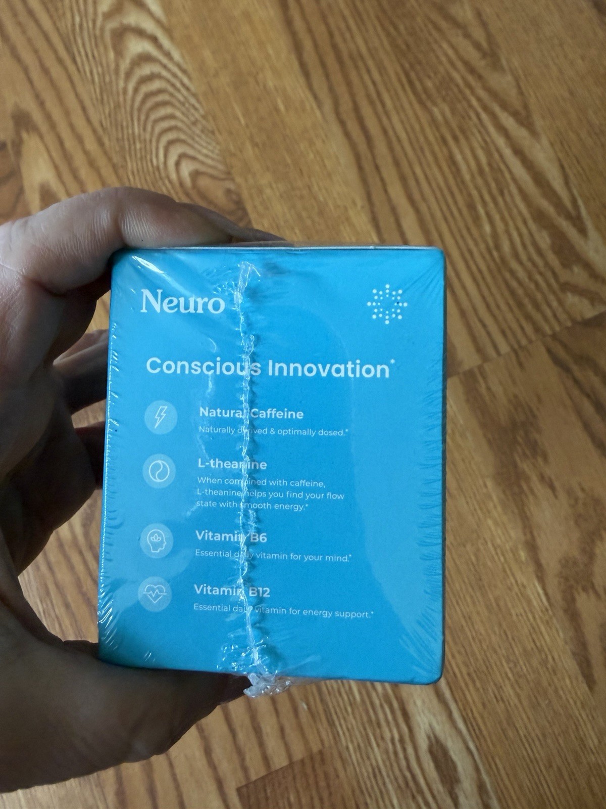 Neuro Energy & Focus Gum Peppermint Zero Sugar Vegan 6 Pack Exp 05/2027