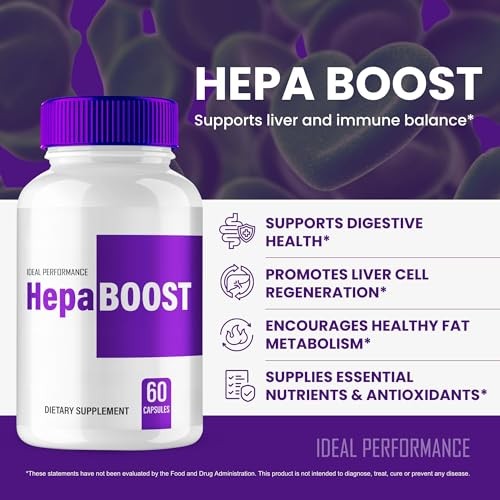 Hepa Boost General Wellness Supplement – 300 Capsules (5 Pack)