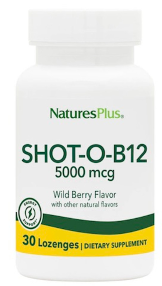 Shot-O-B12 5000 mcg Lozenges Wild Berry