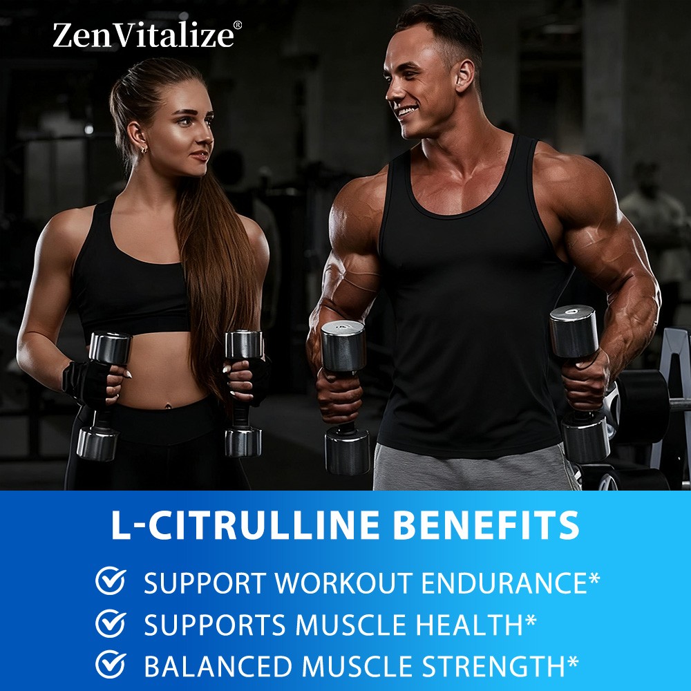 L-Citrine – 3000 mg Capsules – Muscle Health – Experience Muscle Cell Vitality