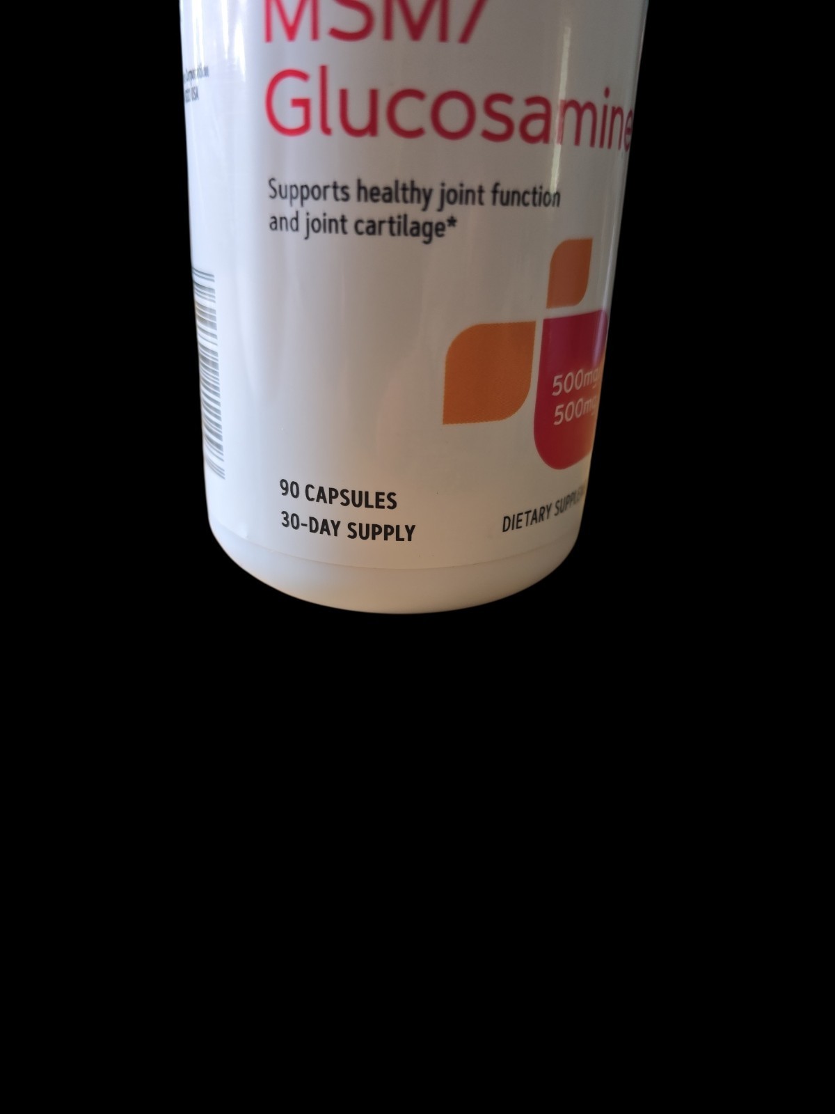 GNC Glucosamine Sulfate Joint Supplement 500 mg 90 Capsules NEW EXP 05/2028