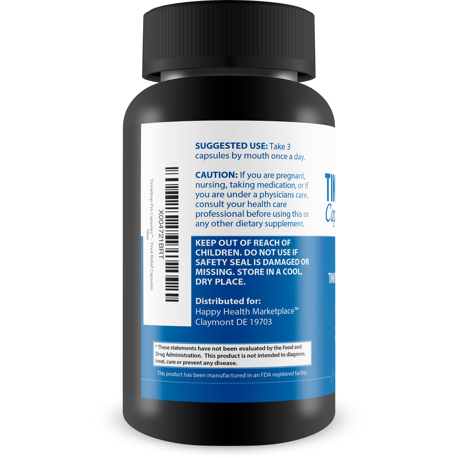 Tinnidrop Pro Capsules – Our Best Tinnitus Relief for Ringing Ears