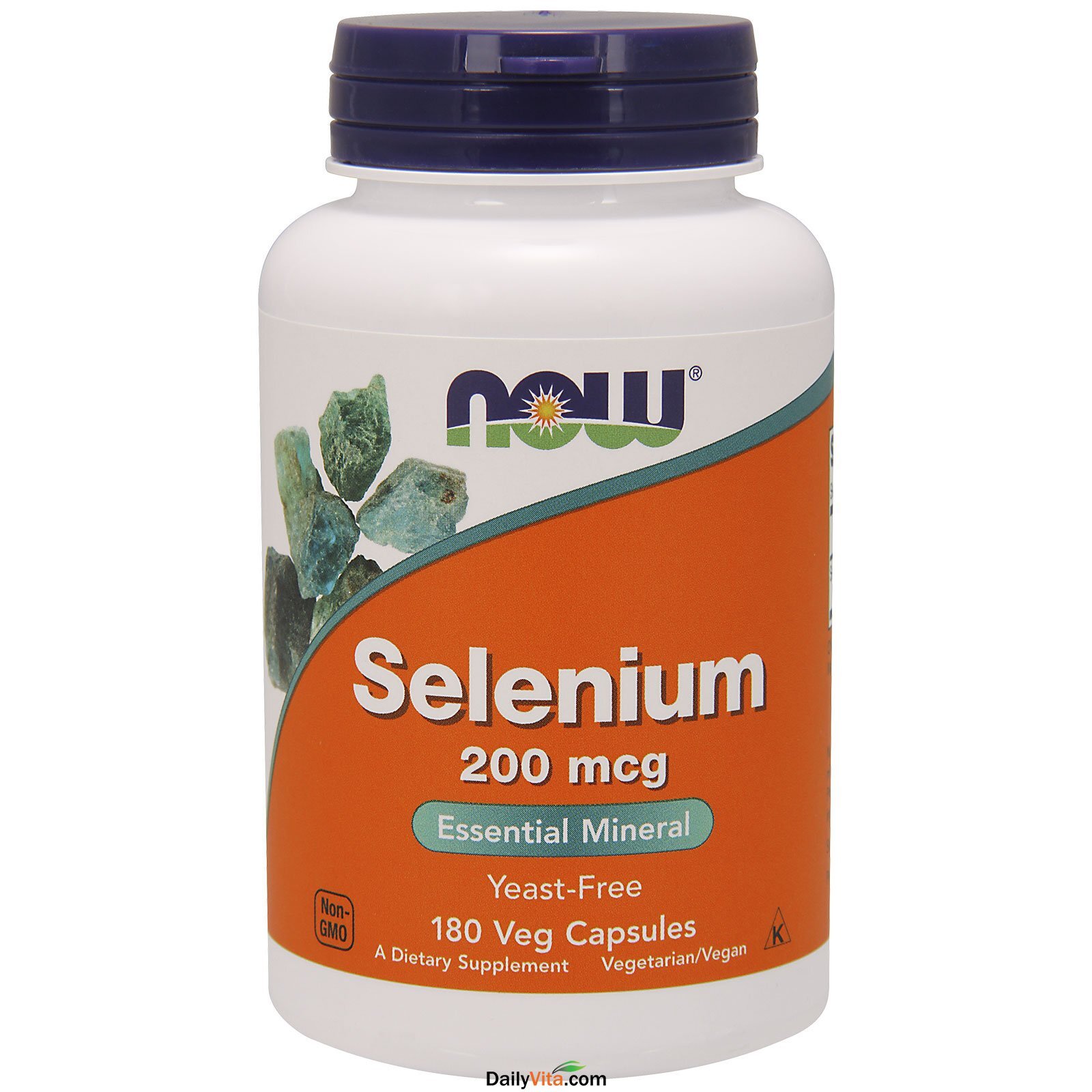 NOW FOODS Selenium 200 mcg 180 Veg Capsules