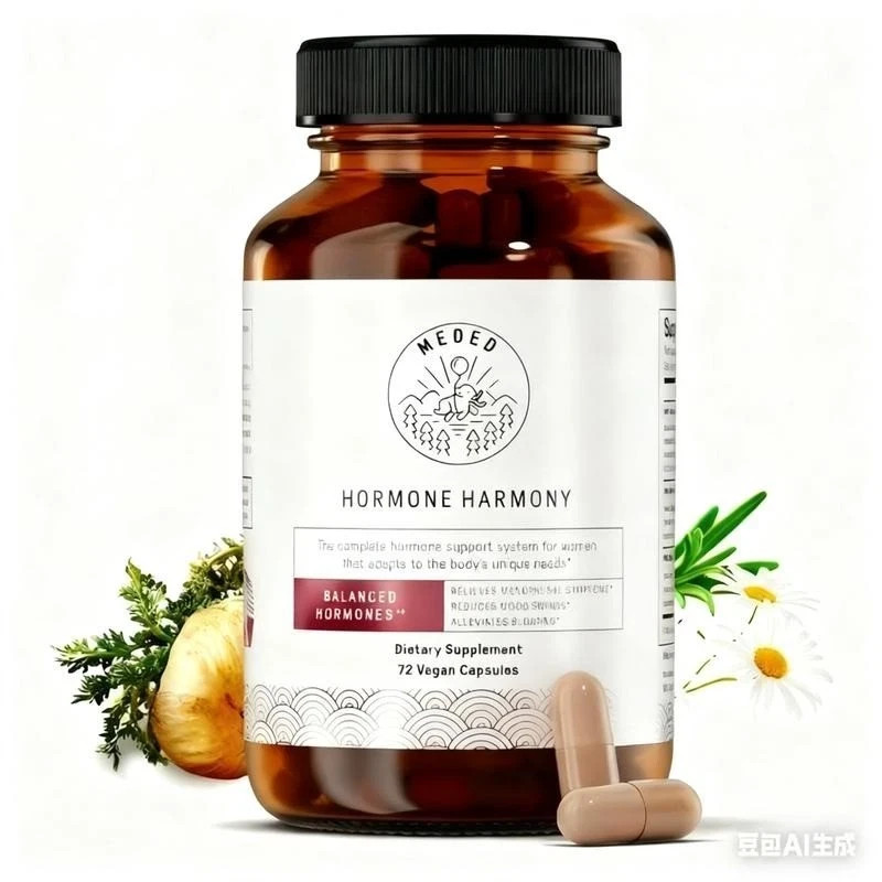 5 Mood Hormone Pack Organic Hormonal Support Harmony Sleep Women