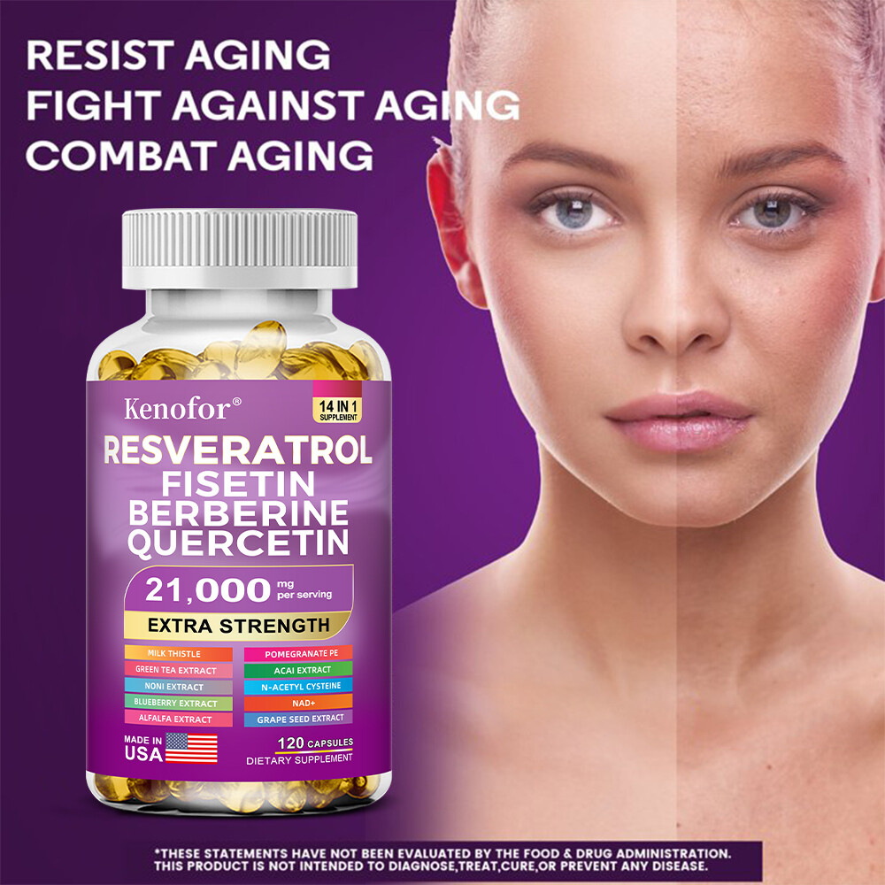 Resveratrol capsules – Anti-aging – Immune cells – Healthy and active state