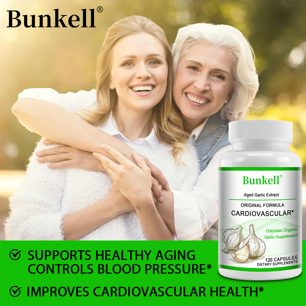 Aged Garlic Extract Original Formula Cardiovascular Healthy 700 mg 120 Capsules