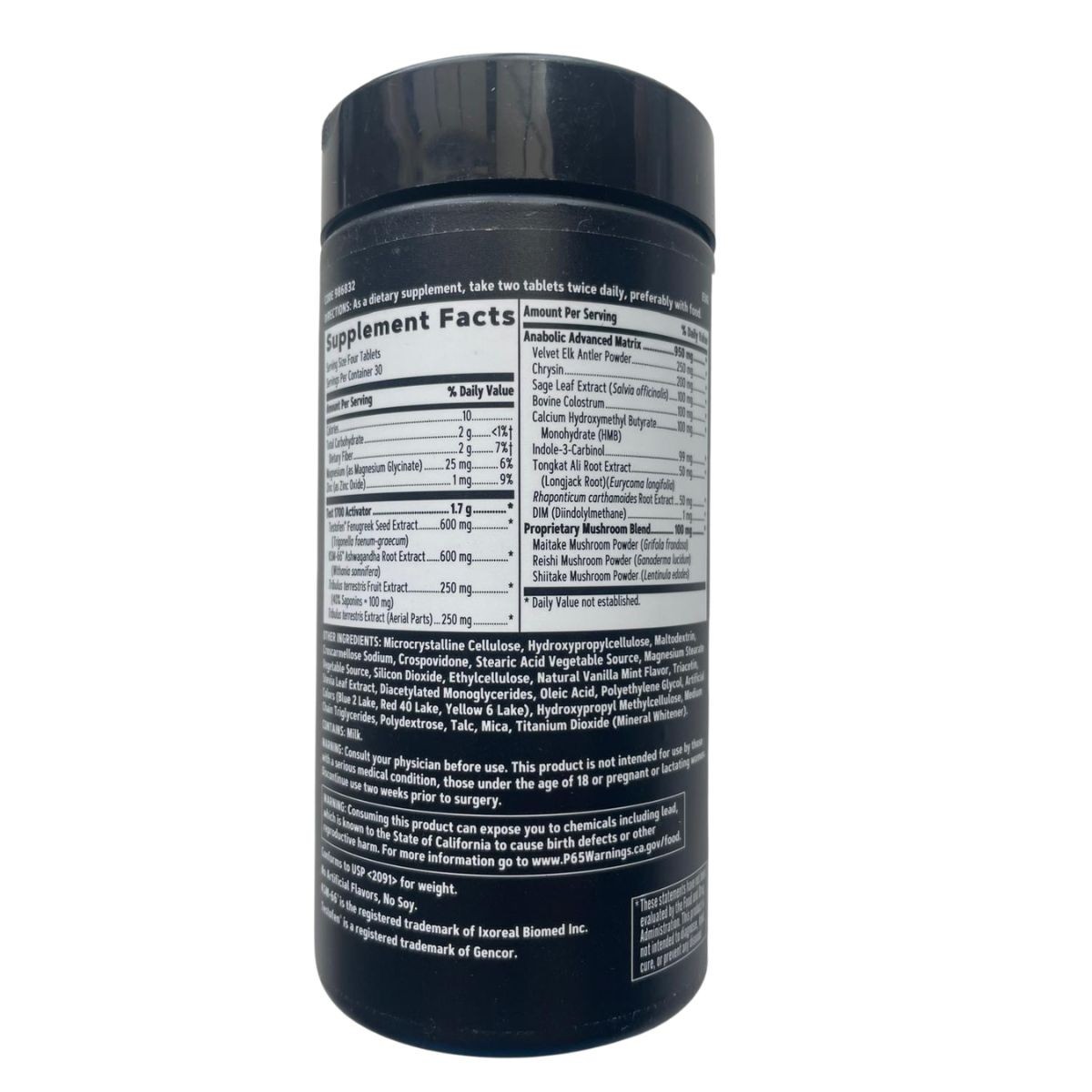 GNC AMP Advanced Muscle Performance TEST 1700 120 Tablets