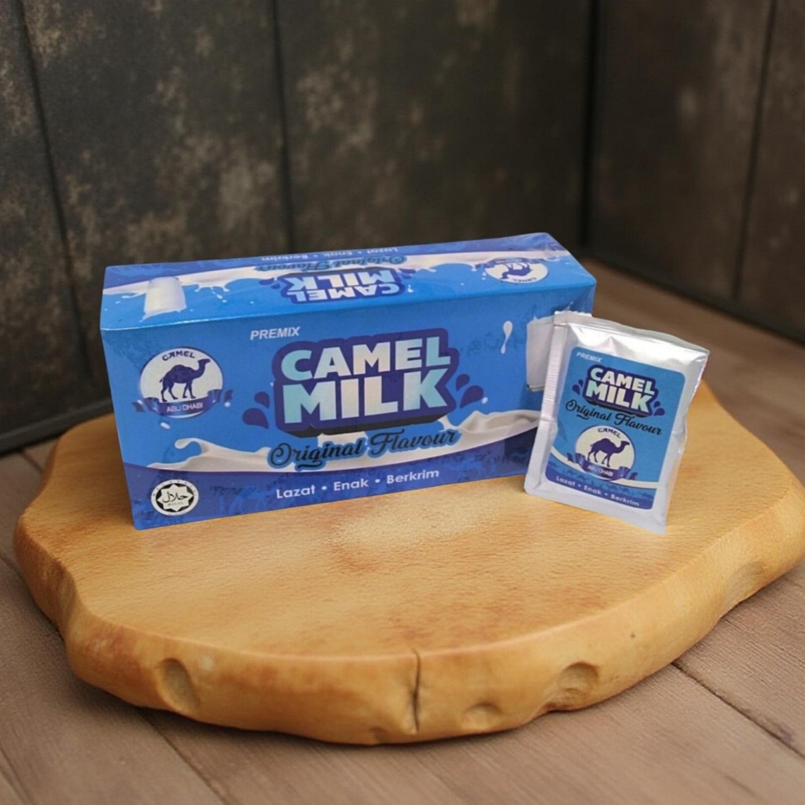 10x Abu Dhabi Camel Milk Powder 25g x 20’s High Protein Calcium Easy to Digest