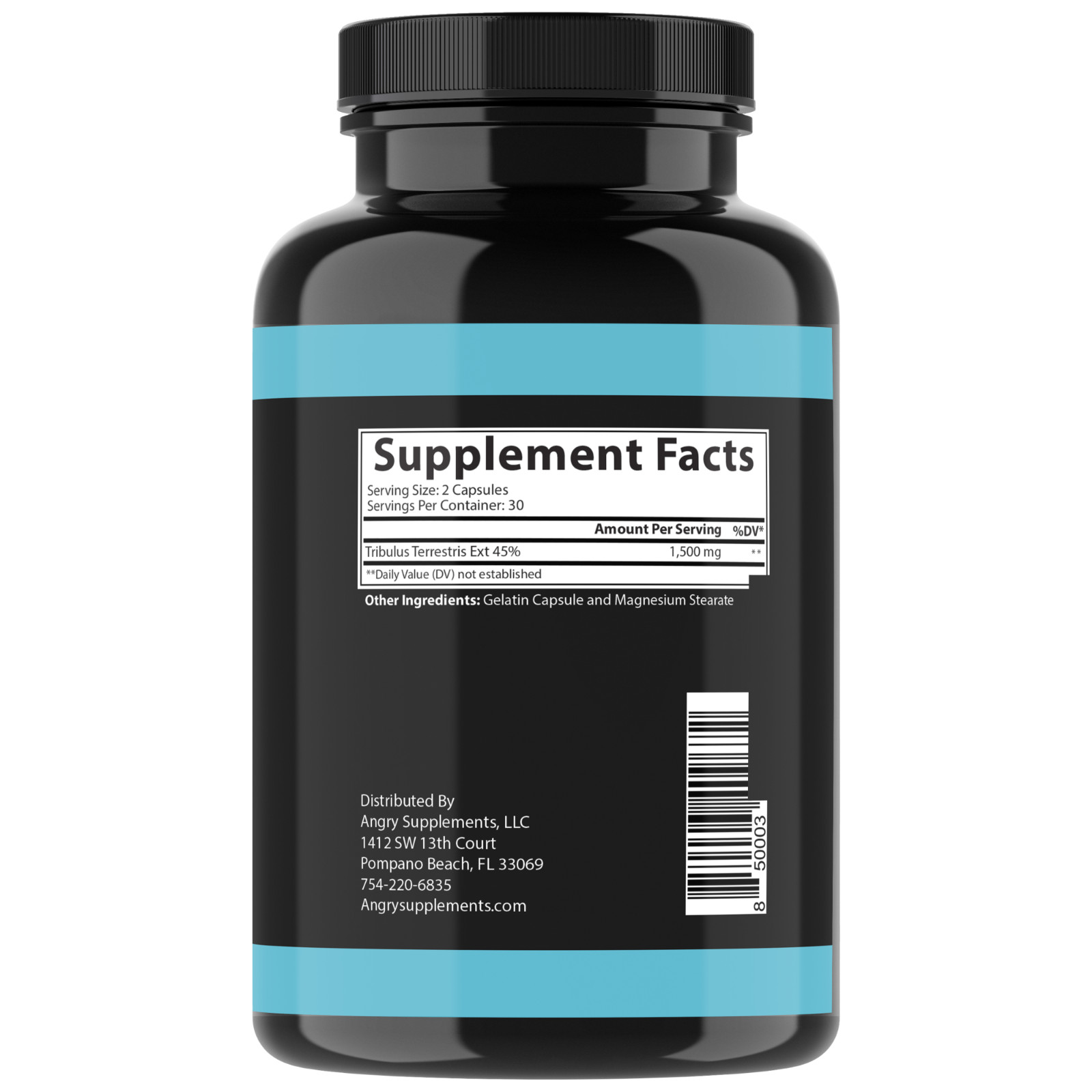Angry Supplements Monster Test + Monster Just Tribulus Testosterona Booster